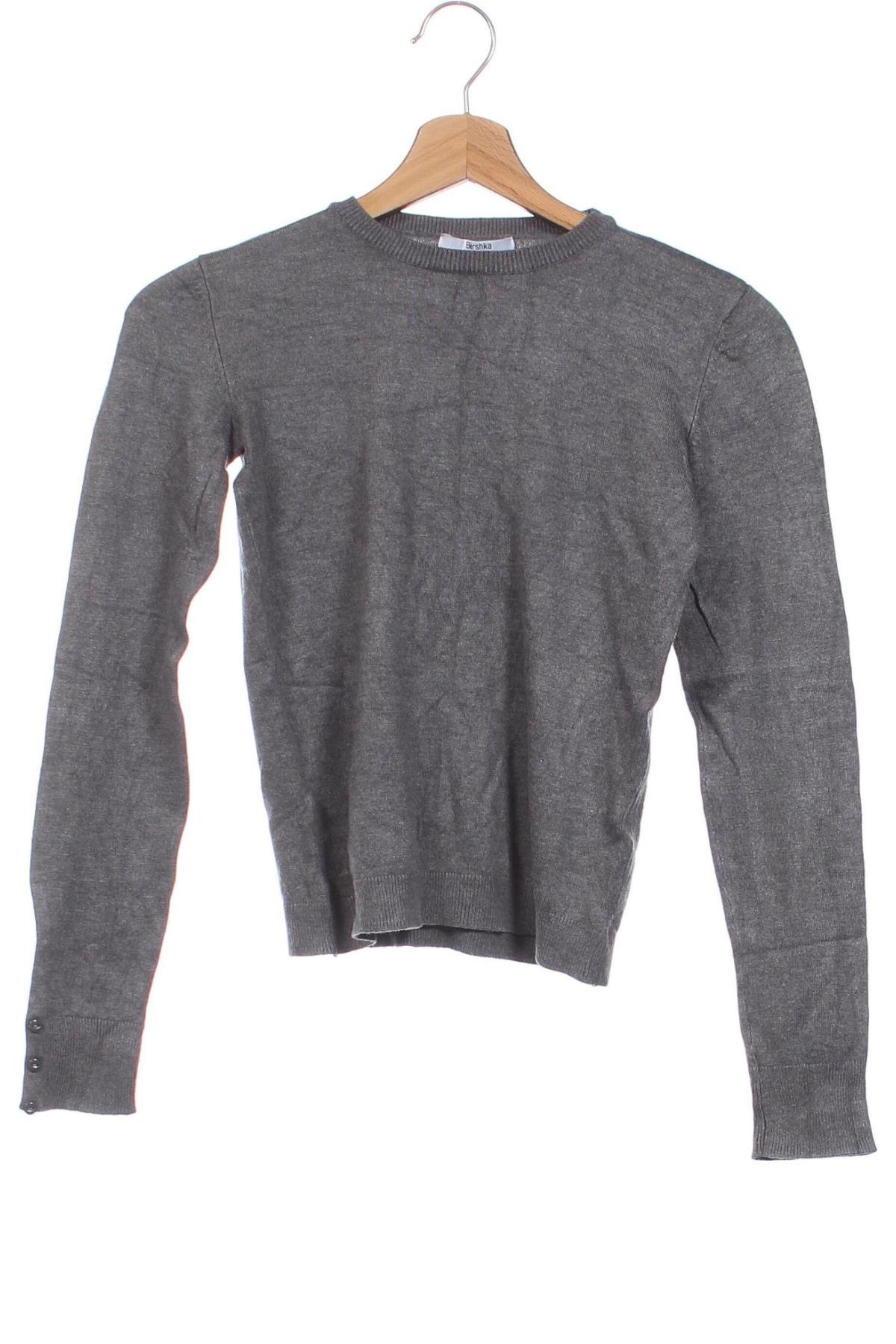 Damenpullover Bershka, Größe XS, Farbe Grau, Preis 16,88 €