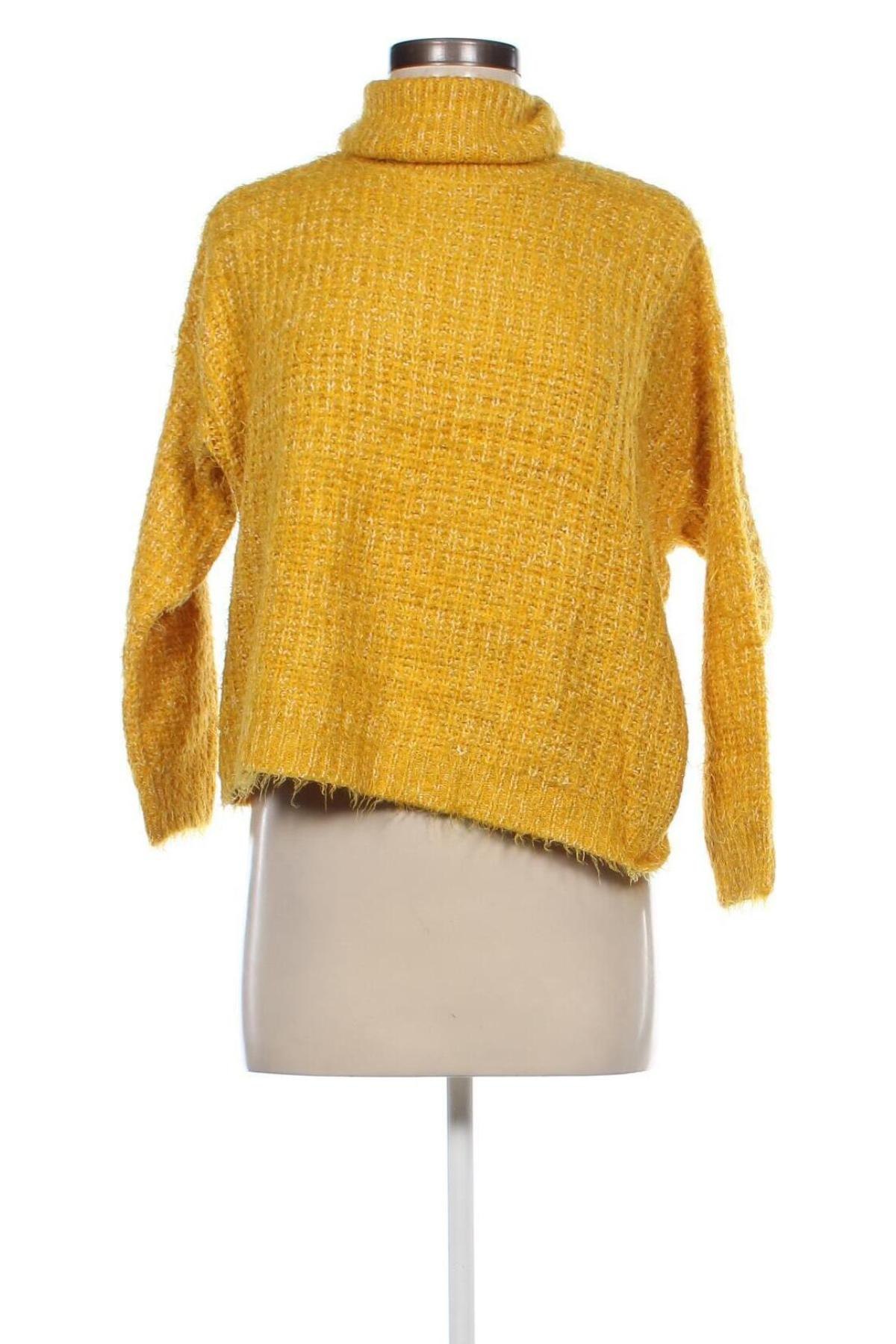 Damenpullover Bershka, Größe S, Farbe Gelb, Preis € 20,49