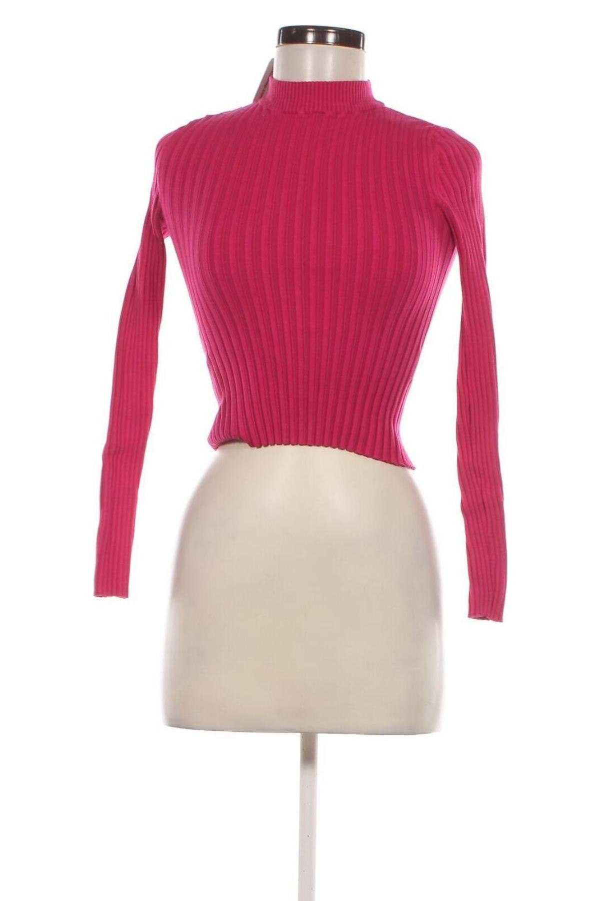 Damenpullover Bershka, Größe S, Farbe Rosa, Preis € 14,83