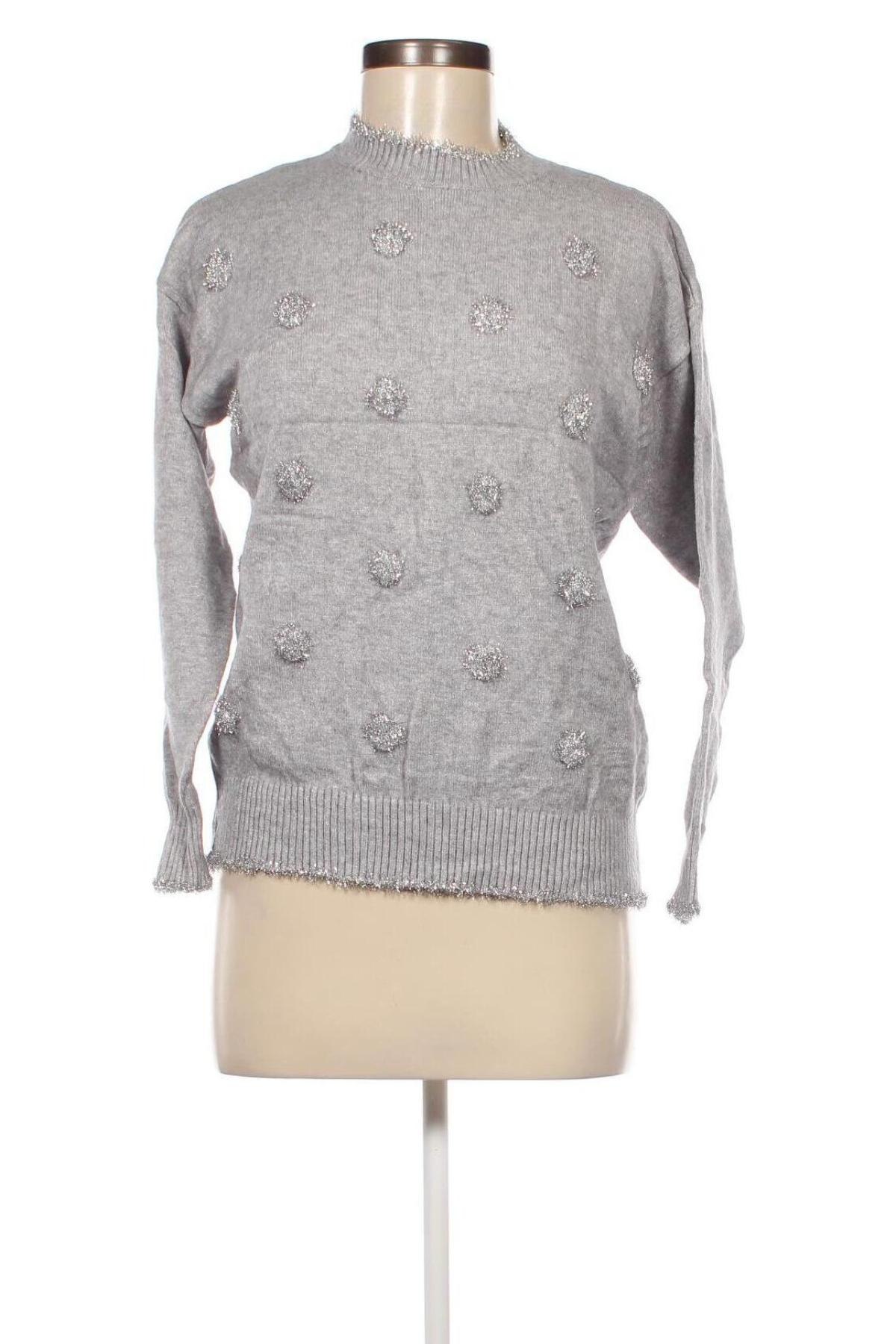 Damenpullover Bluoltre, Größe L, Farbe Grau, Preis € 8,49