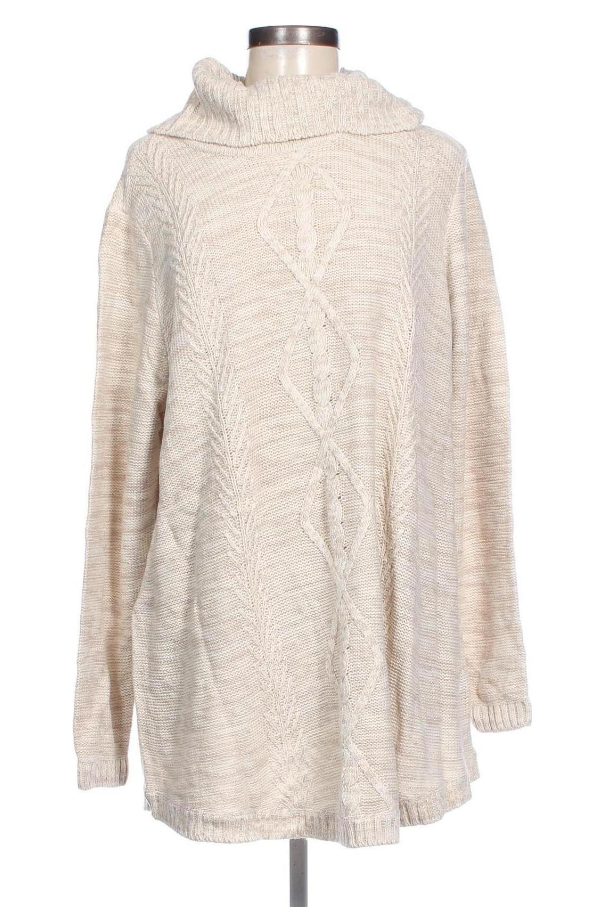 Damenpullover Bpc Bonprix Collection, Größe XXL, Farbe Beige, Preis 12,49 €