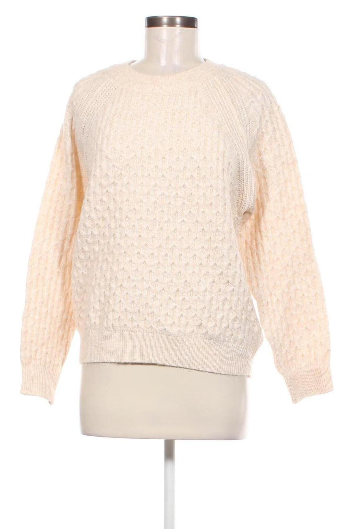 Damenpullover C&A, Größe M, Farbe Beige, Preis € 10,49