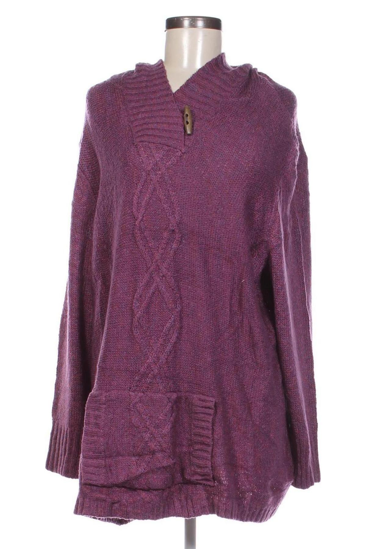 Damenpullover Christopher & Banks, Größe XXL, Farbe Lila, Preis 5,49 €