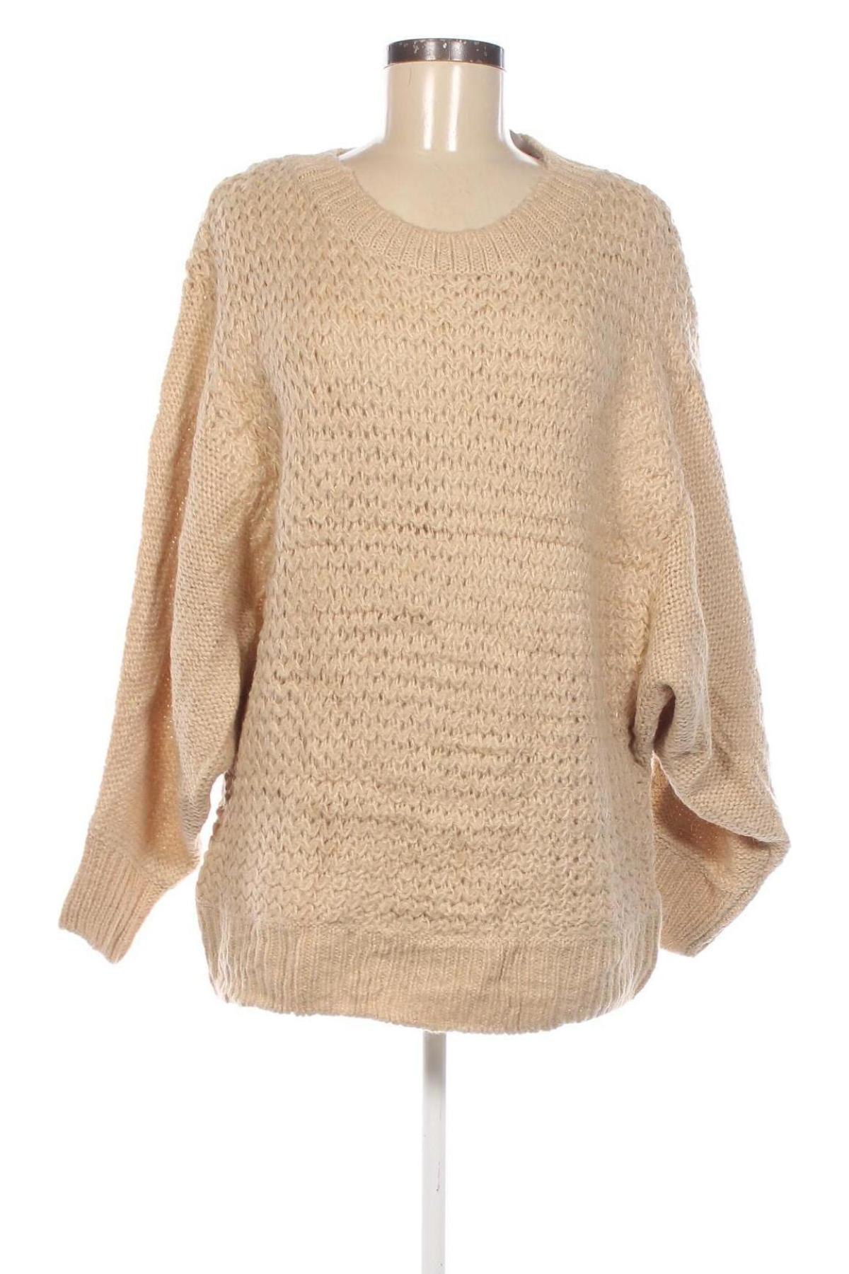 Damenpullover Ellos, Größe L, Farbe Beige, Preis 33,99 €