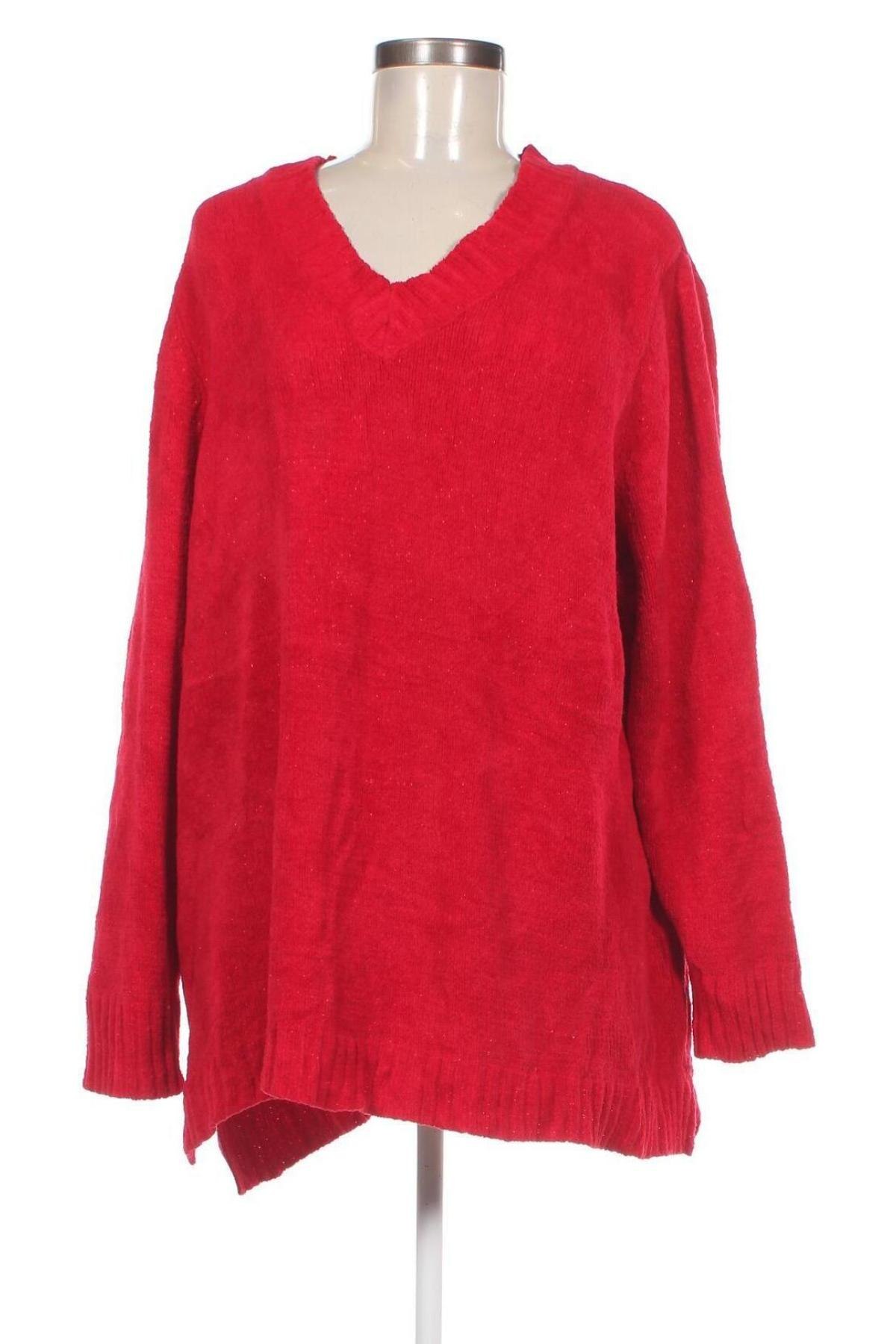 Damenpullover Faded Glory, Größe 3XL, Farbe Rot, Preis € 12,49