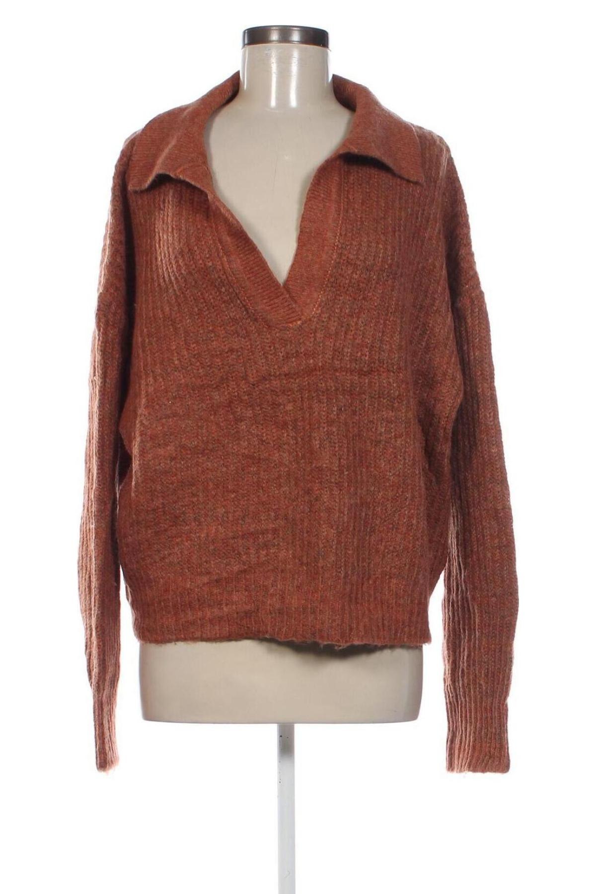 Damenpullover Gina Tricot, Größe L, Farbe Orange, Preis € 8,99