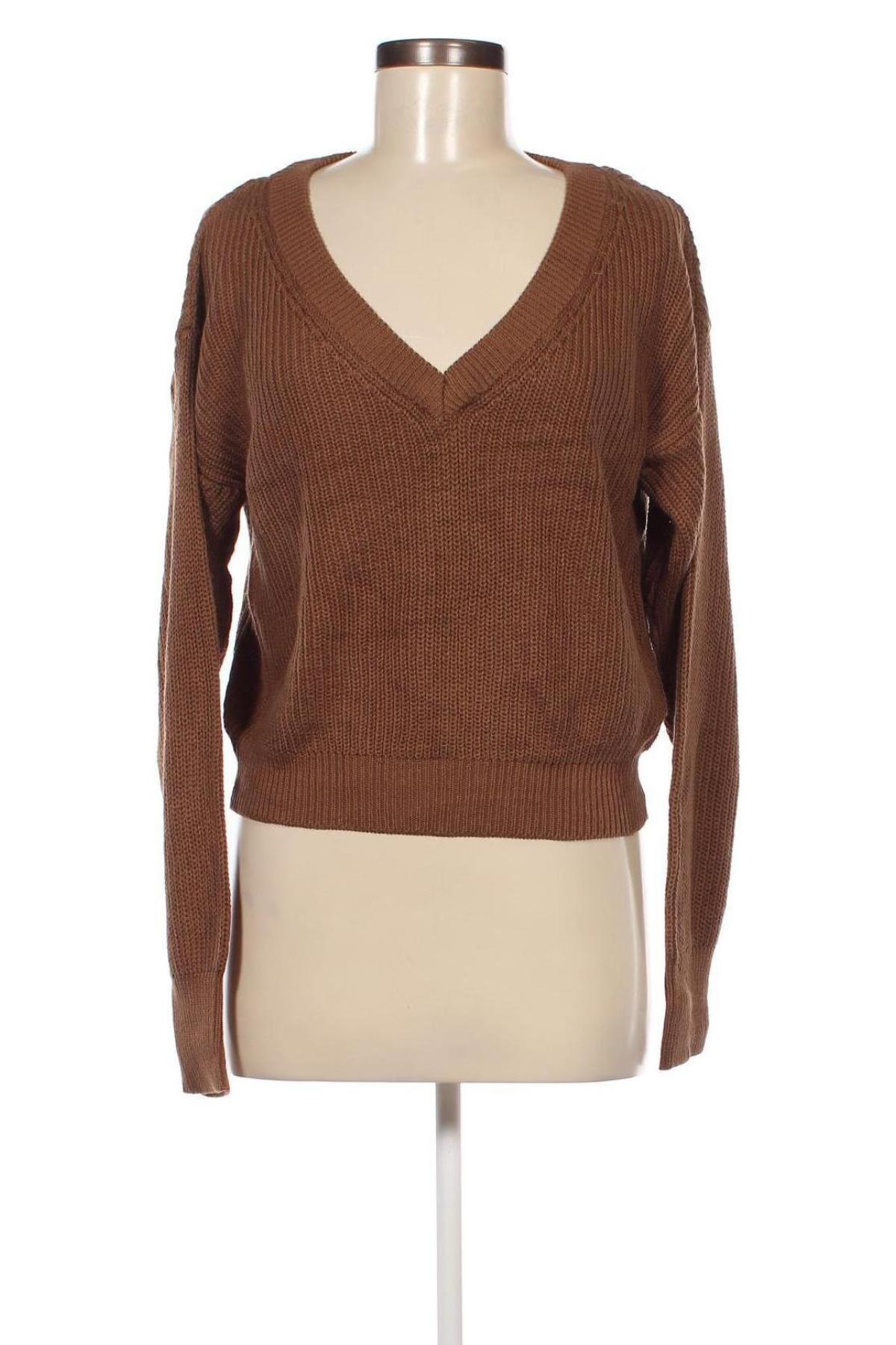 Damenpullover Gina Tricot, Größe M, Farbe Braun, Preis 10,99 €