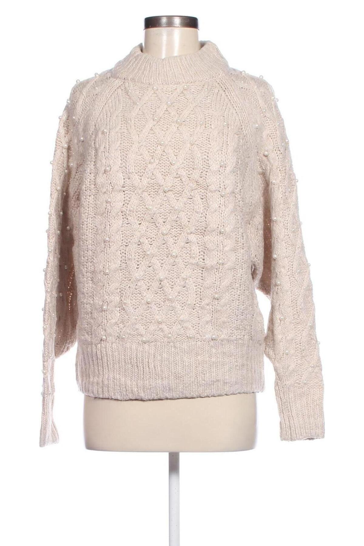 Damenpullover H&M, Größe M, Farbe Beige, Preis 10,49 €