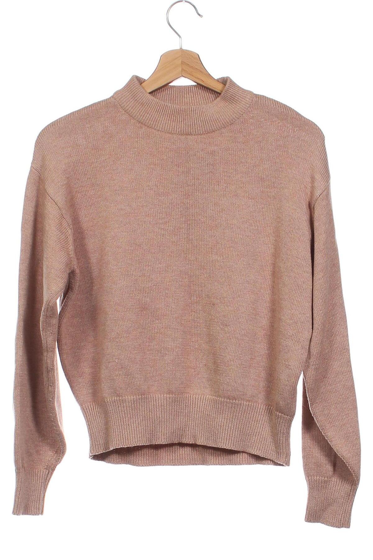 Damski sweter H&M, Rozmiar XS, Kolor Brązowy, Cena 66,67 zł