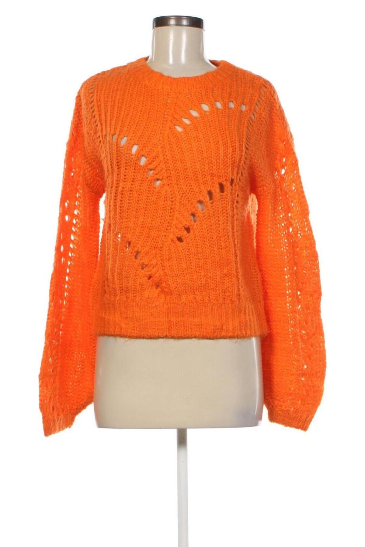 Damski sweter H&M L.O.G.G., Rozmiar XS, Kolor Pomarańczowy, Cena 46,99 zł