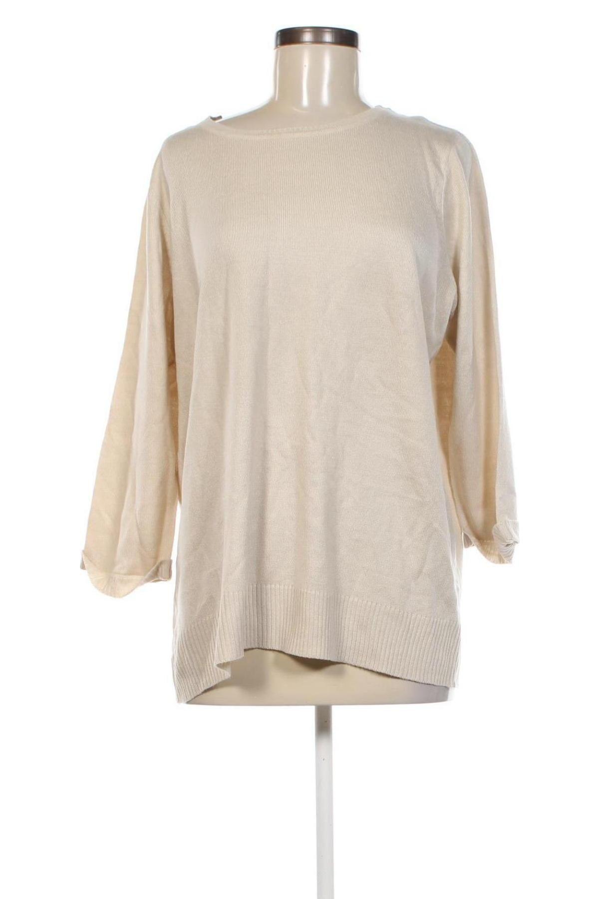 Damenpullover Infinity Woman, Größe XXL, Farbe Beige, Preis € 11,49