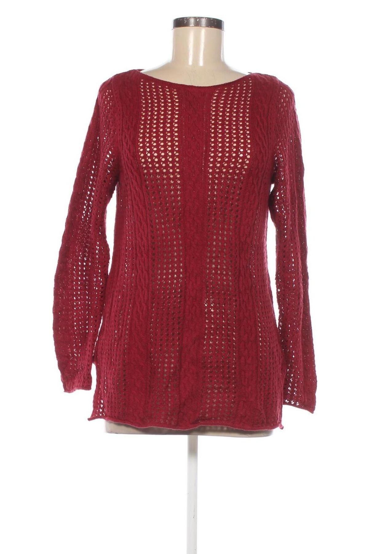 Damenpullover Jeanne Pierre, Größe M, Farbe Rot, Preis € 20,49