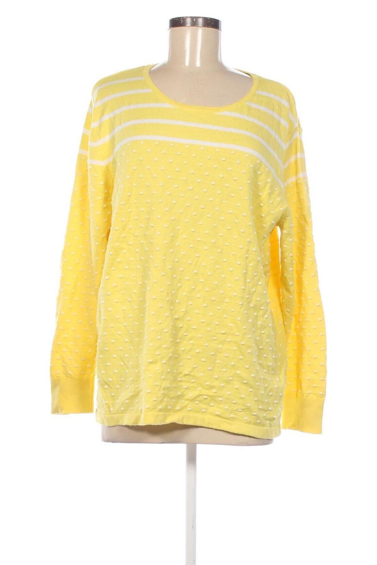 Damenpullover Laura Torelli, Größe L, Farbe Gelb, Preis 20,49 €