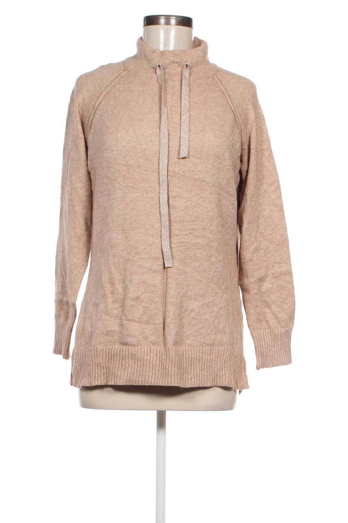 Damenpullover Laura Torelli, Größe M, Farbe Beige, Preis € 12,49