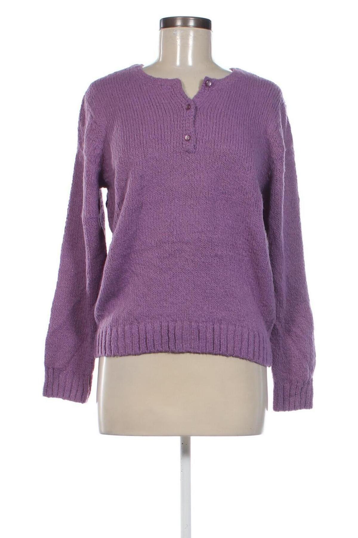 Damenpullover Leon Levin, Größe L, Farbe Lila, Preis € 9,49