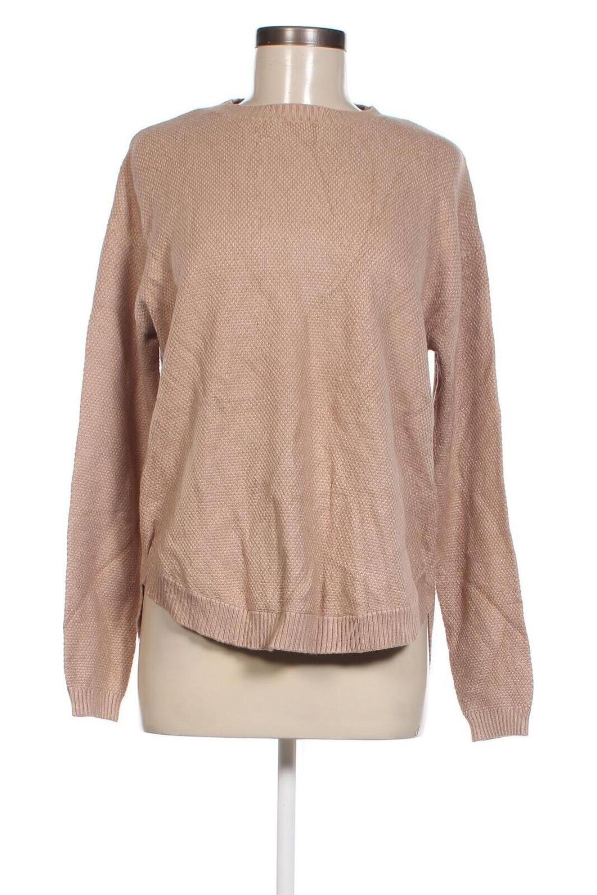 Damenpullover Merokeety, Größe M, Farbe Beige, Preis 20,49 €