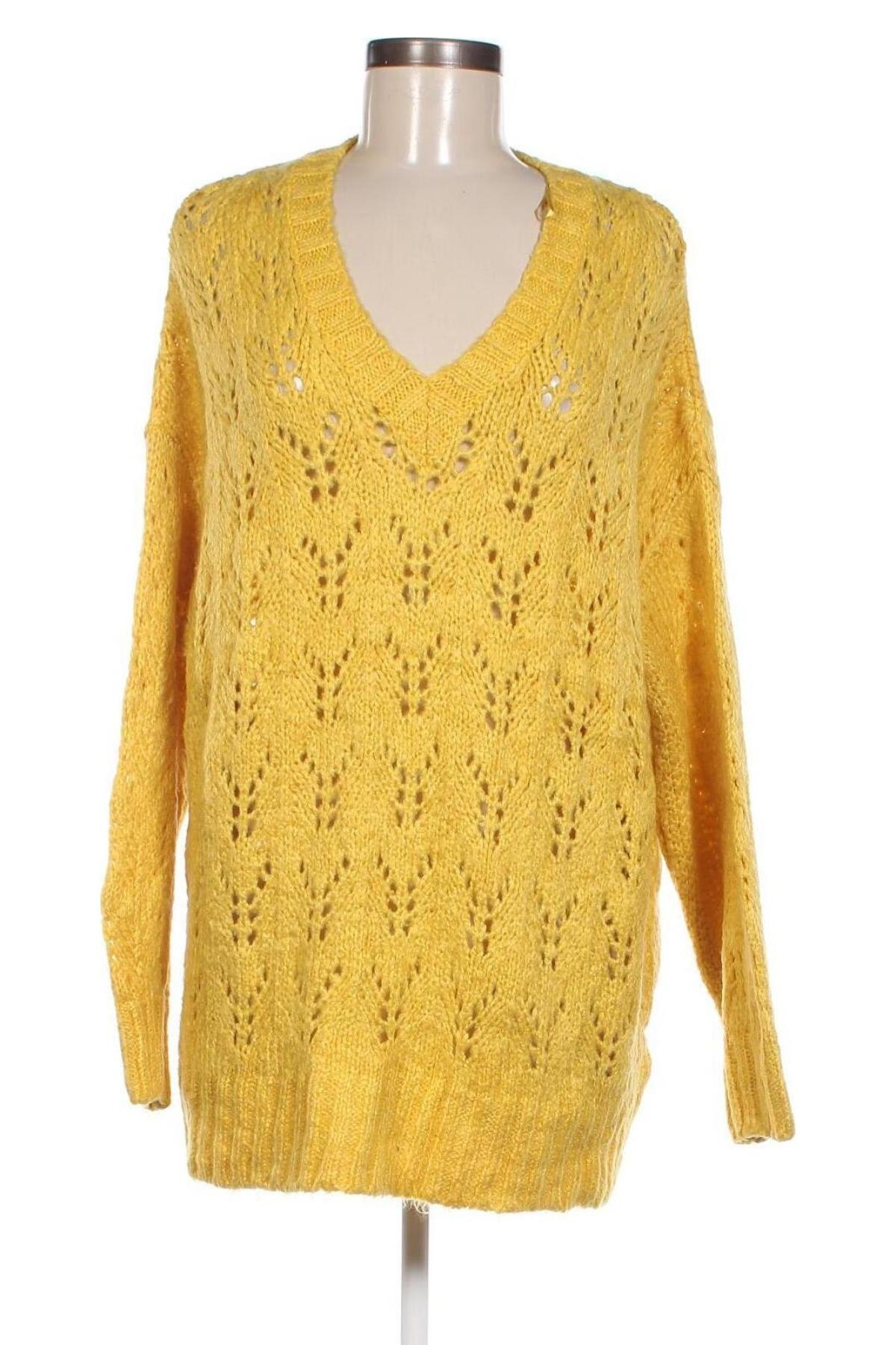 Damenpullover Miss Etam, Größe XL, Farbe Gelb, Preis 15,99 €