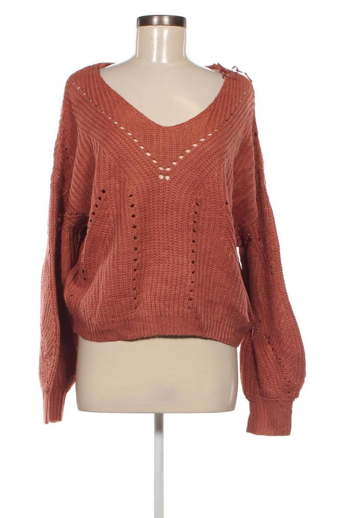 Damenpullover Moon & Madison, Größe L, Farbe Orange, Preis 20,49 €