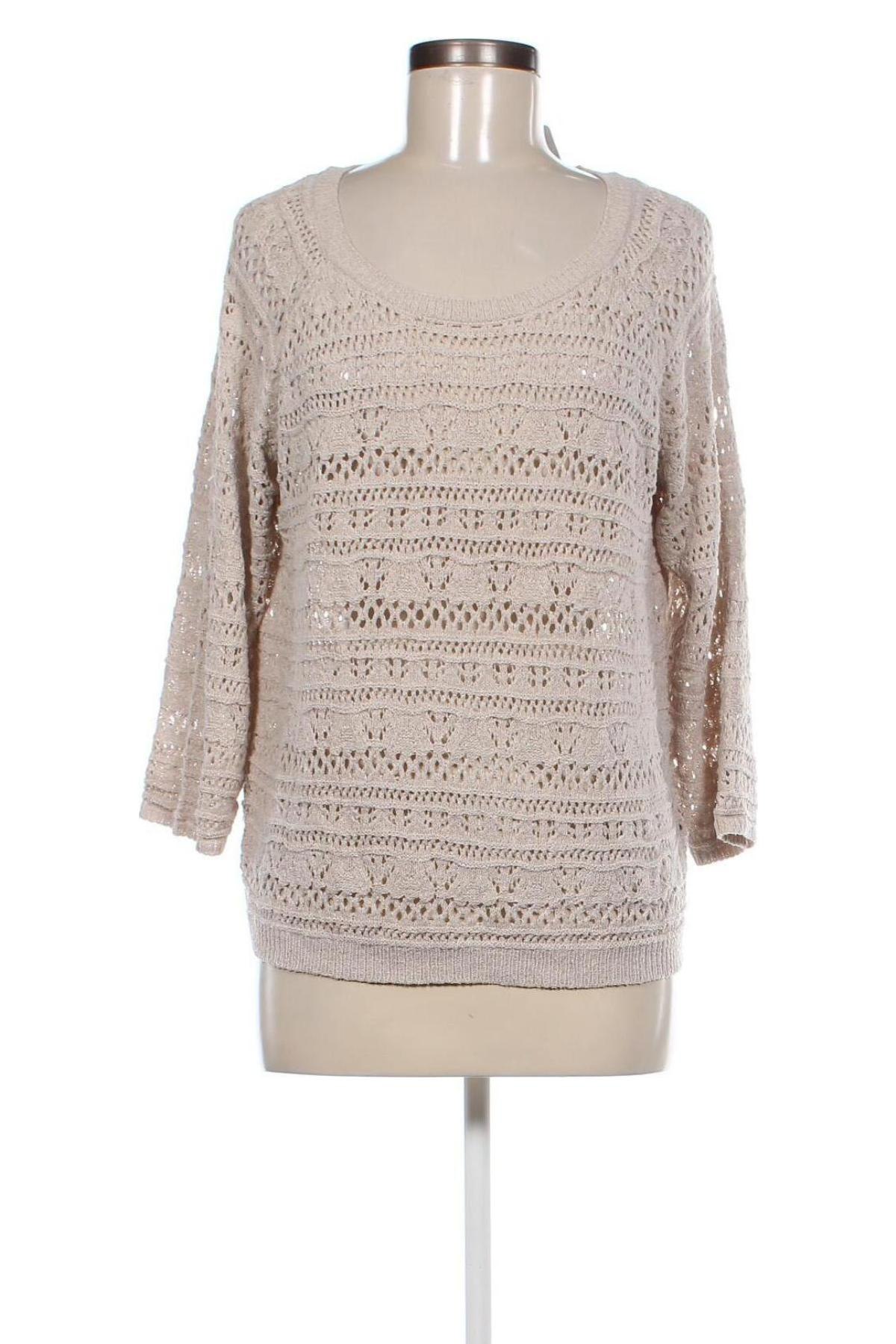 Damenpullover Page One, Größe M, Farbe Beige, Preis 5,49 €