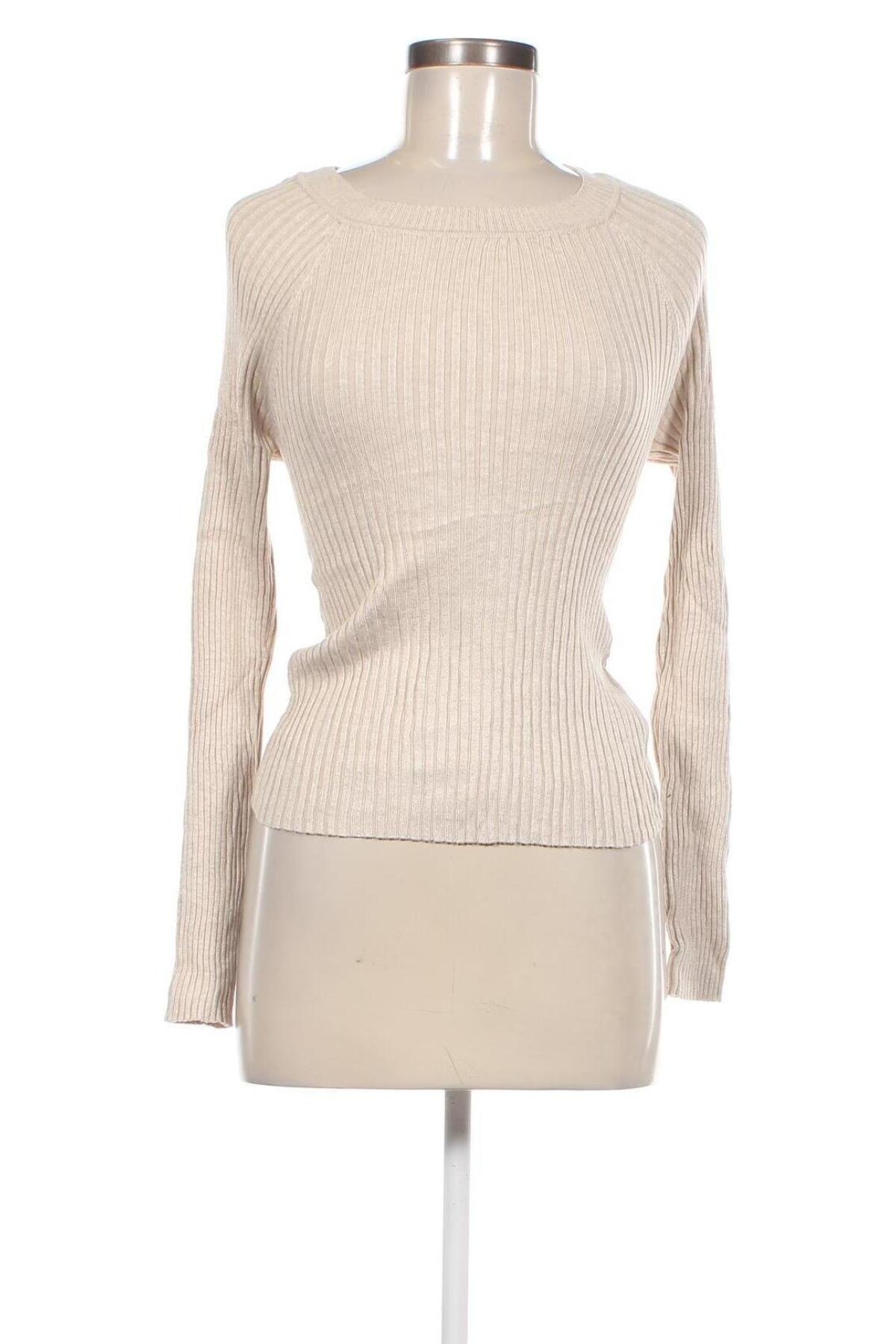 Damski sweter Pink Rose, Rozmiar S, Kolor Beżowy, Cena 46,99 zł