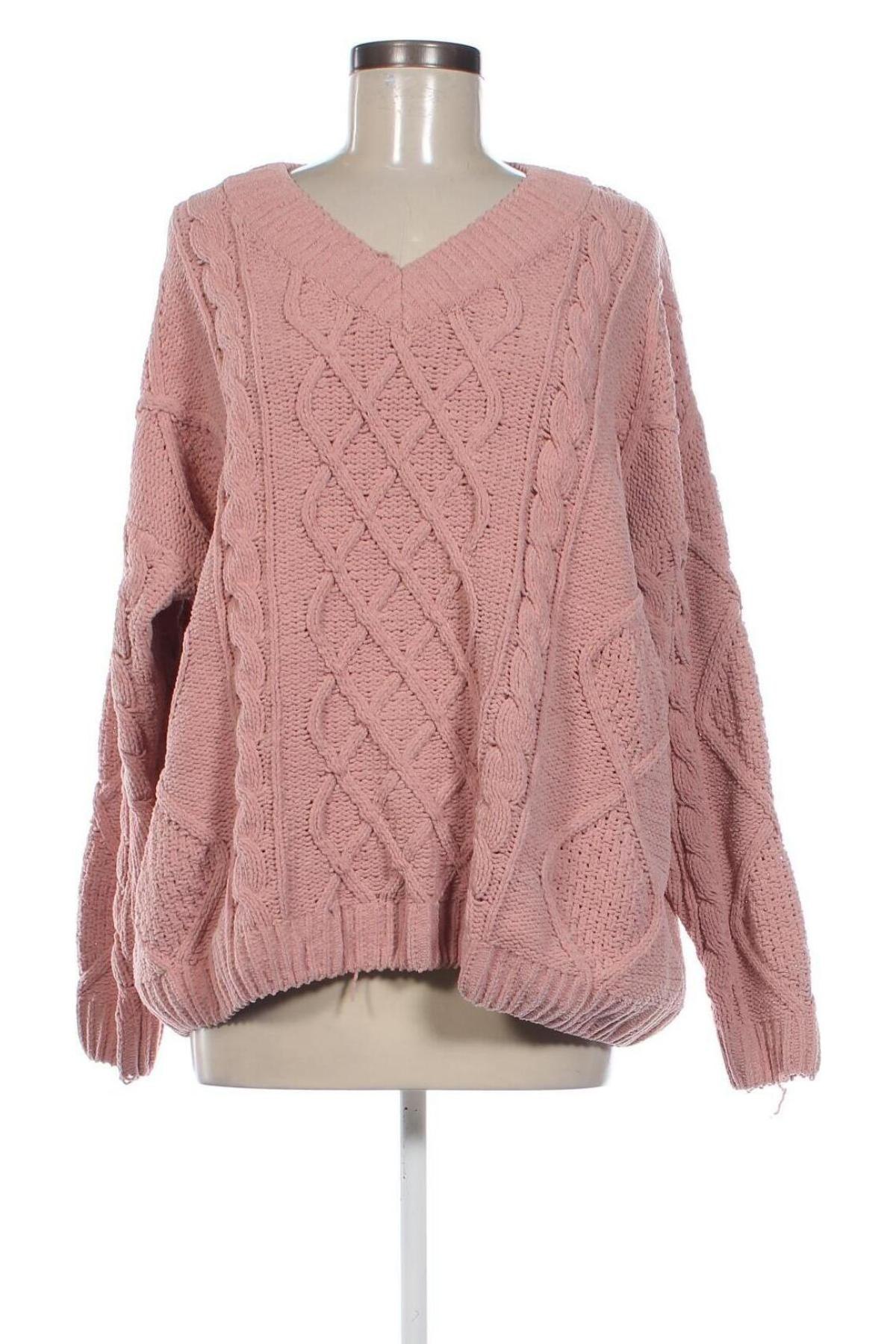 Damenpullover Primark, Größe XXL, Farbe Aschrosa, Preis € 10,49