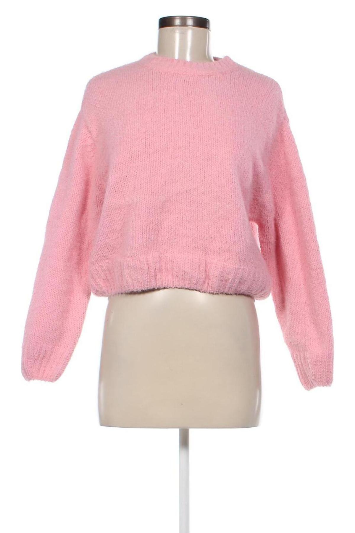 Pulover de femei Pull&Bear, Mărime S, Culoare Roz, Preț 57,99 Lei