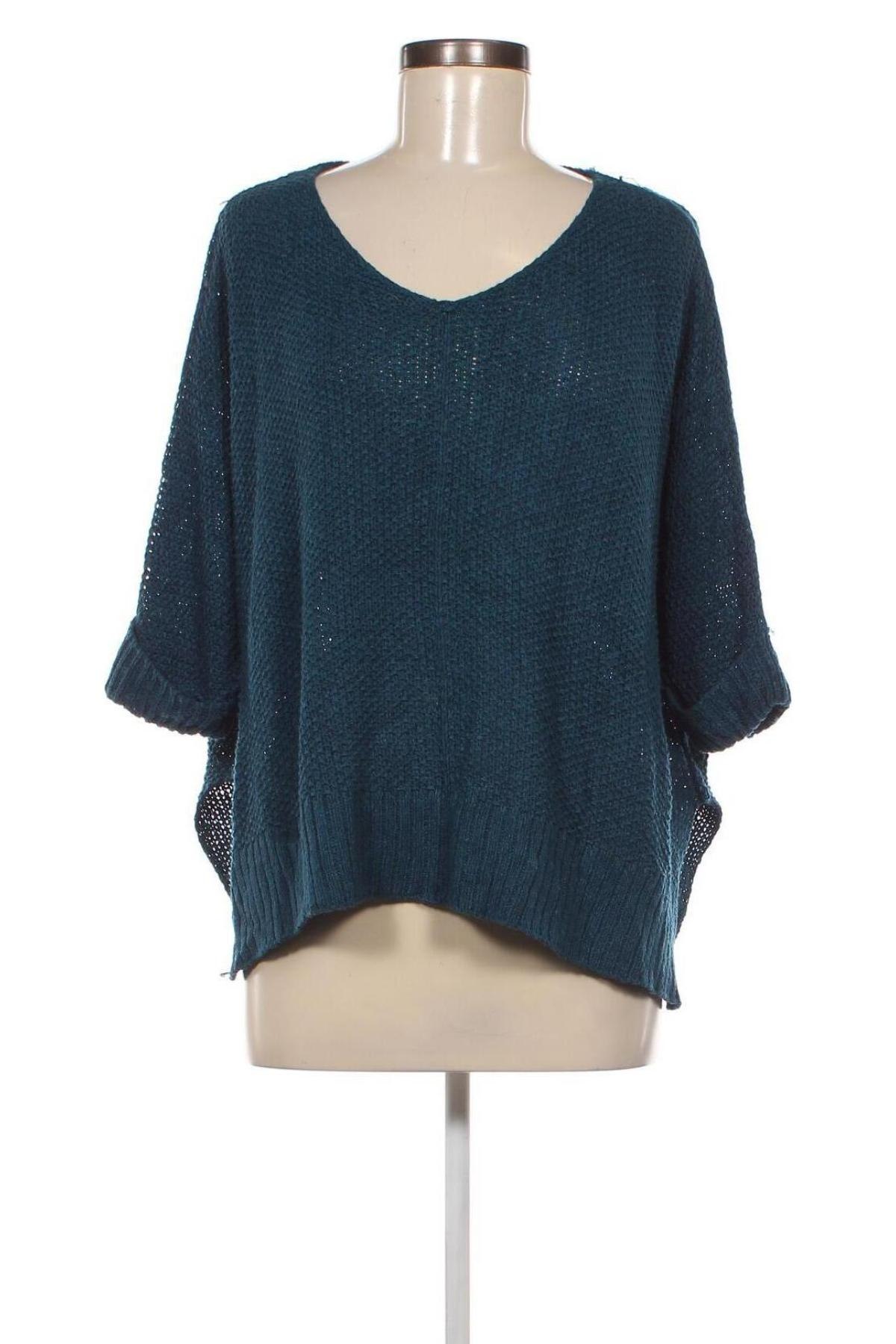 Damenpullover She + Sky, Größe M, Farbe Blau, Preis 9,49 €