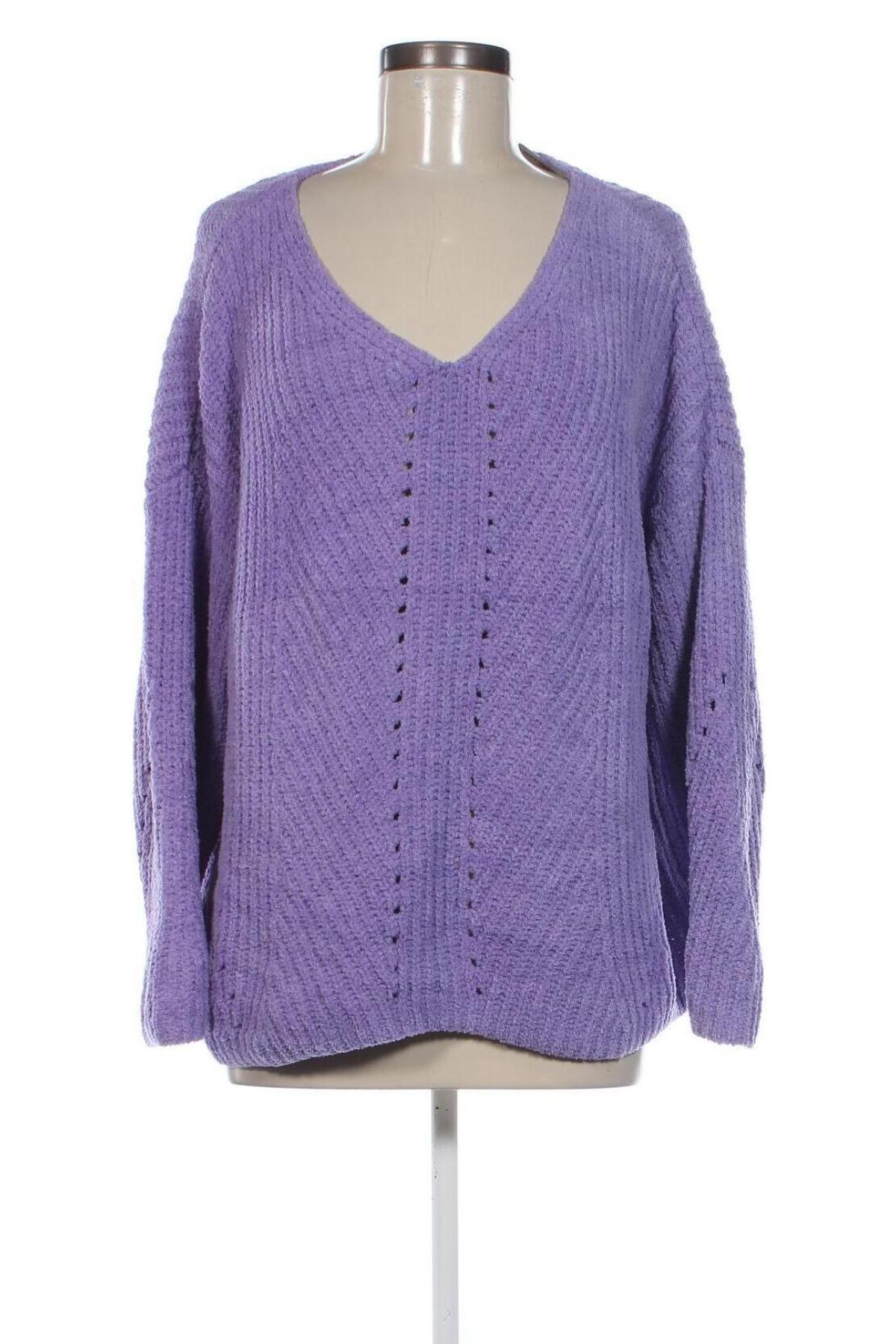 Damenpullover Style & Co, Größe M, Farbe Lila, Preis 9,49 €