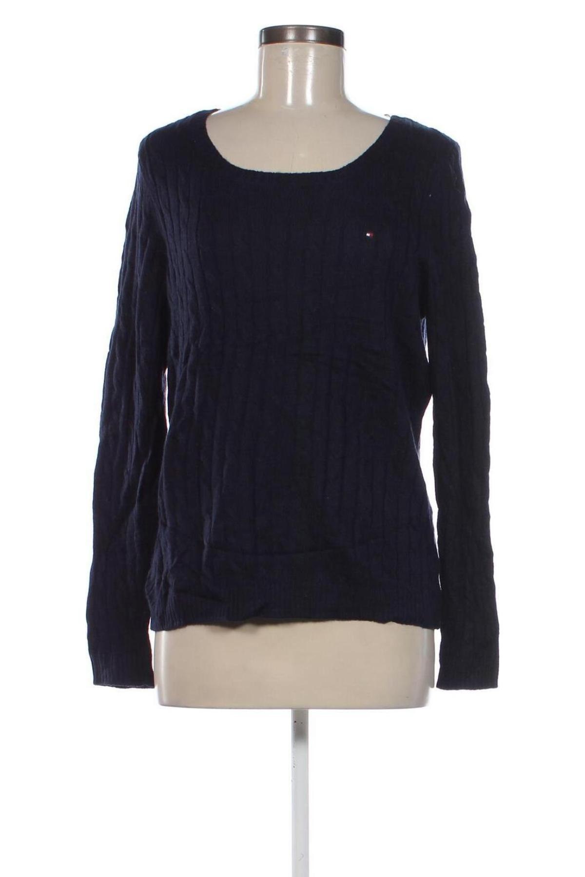 Damski sweter Tommy Hilfiger, Rozmiar L, Kolor Niebieski, Cena 188,99 zł