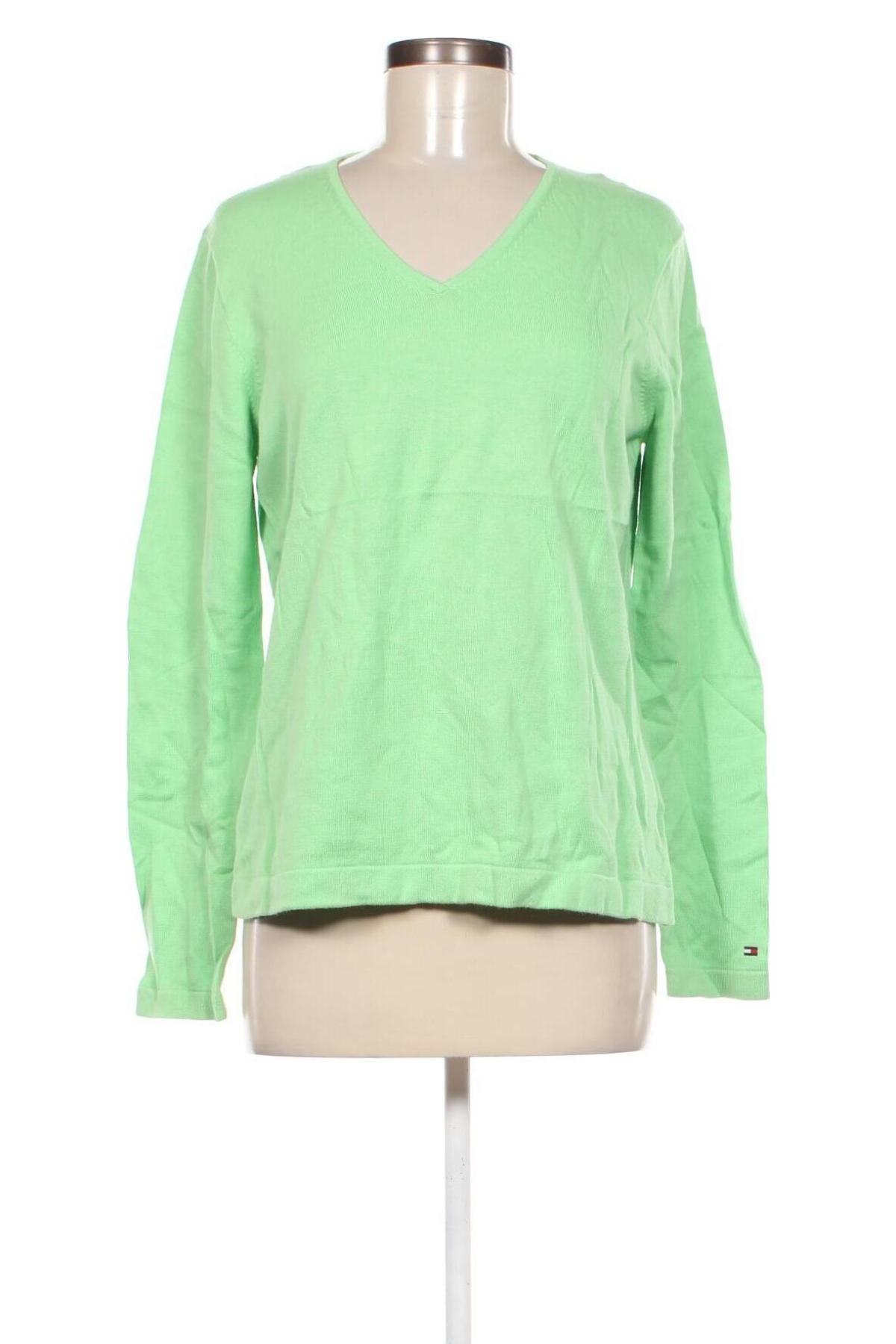 Pulover de femei Tommy Hilfiger, Mărime L, Culoare Verde, Preț 215,99 Lei