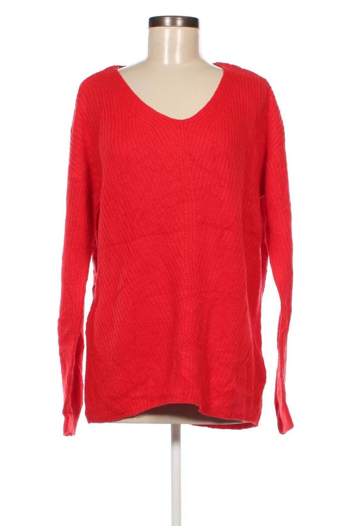 Damski sweter Up 2 Fashion, Rozmiar M, Kolor Czerwony, Cena 46,99 zł