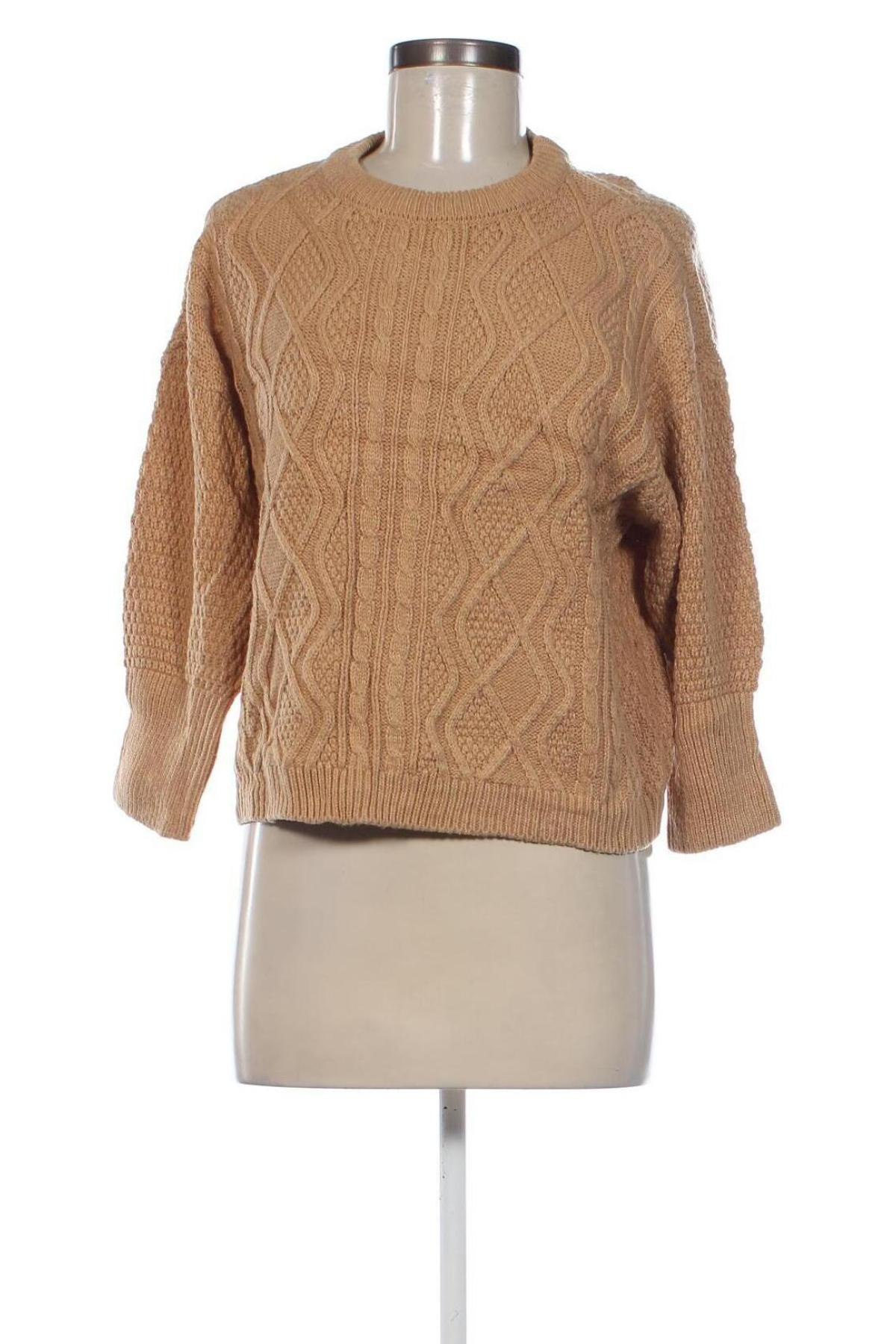 Damenpullover Vero Moda, Größe L, Farbe Beige, Preis 9,99 €