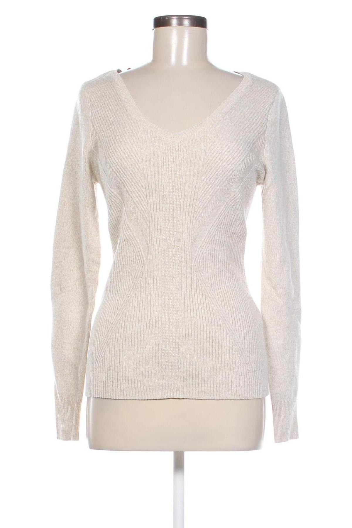 Damenpullover White House / Black Market, Größe L, Farbe Ecru, Preis € 71,99