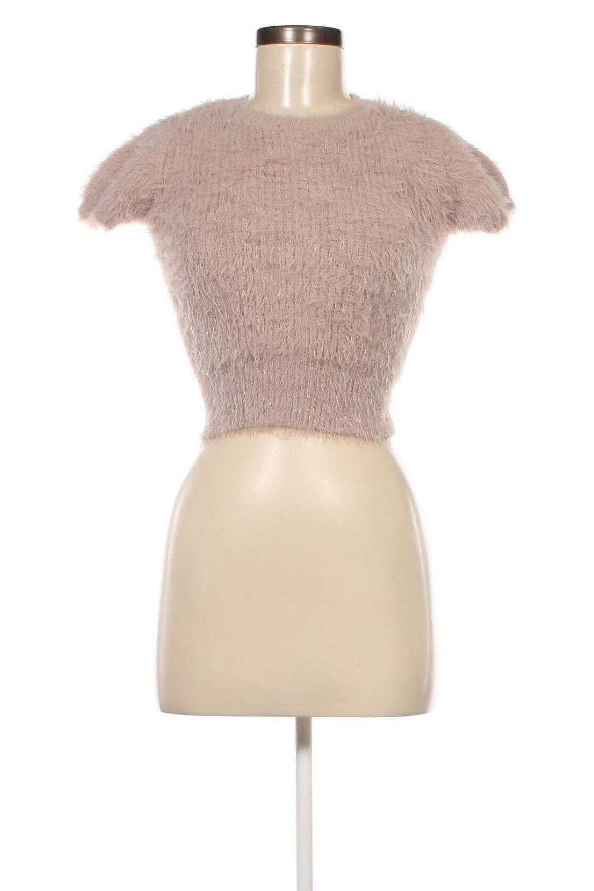 Damenpullover Zara, Größe S, Farbe Beige, Preis 6,99 €