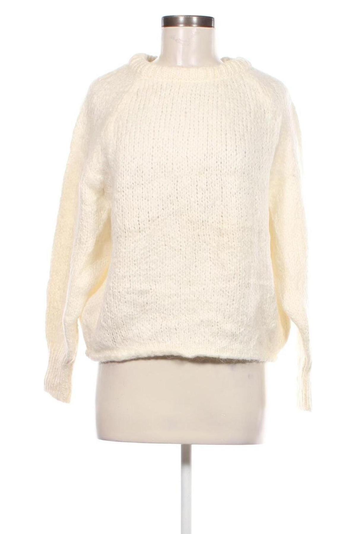 Damski sweter Zara, Rozmiar S, Kolor Biały, Cena 49,99 zł