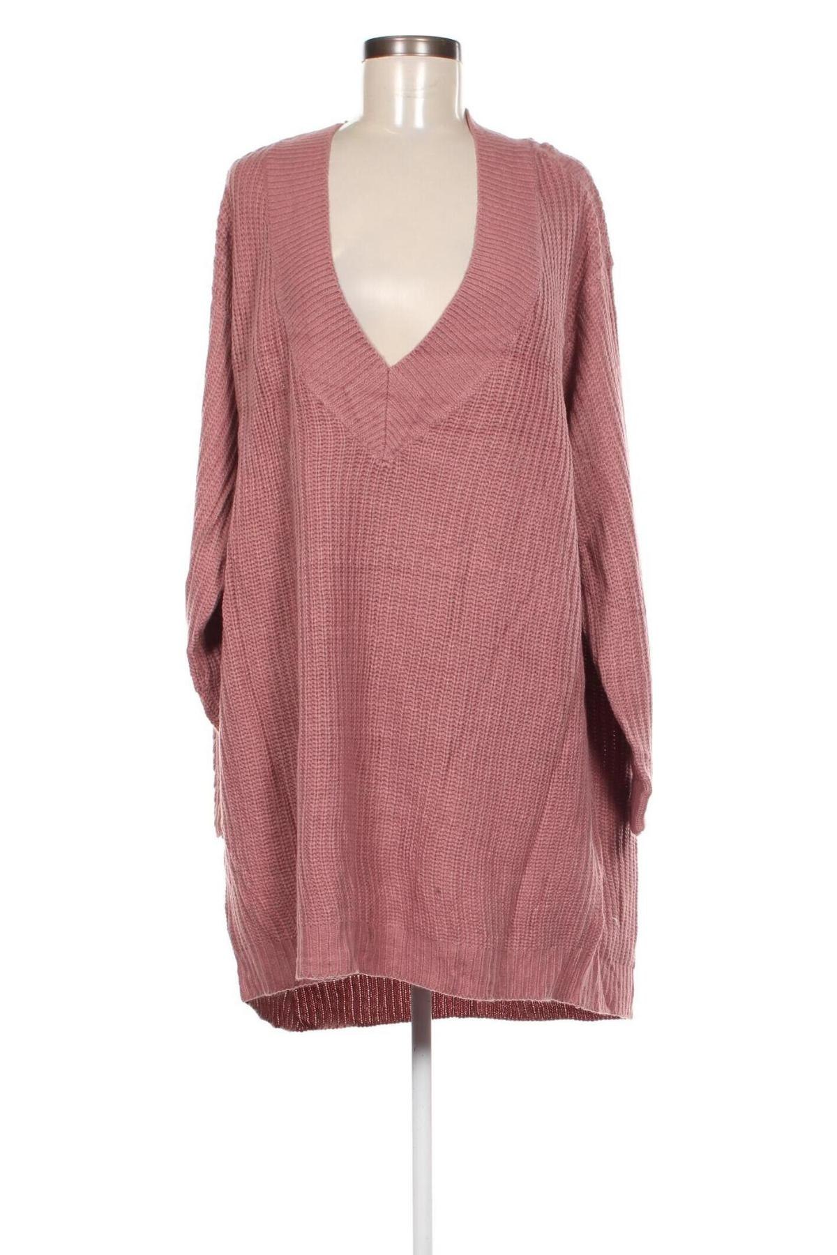 Damenpullover Zizzi, Größe L, Farbe Aschrosa, Preis € 17,49