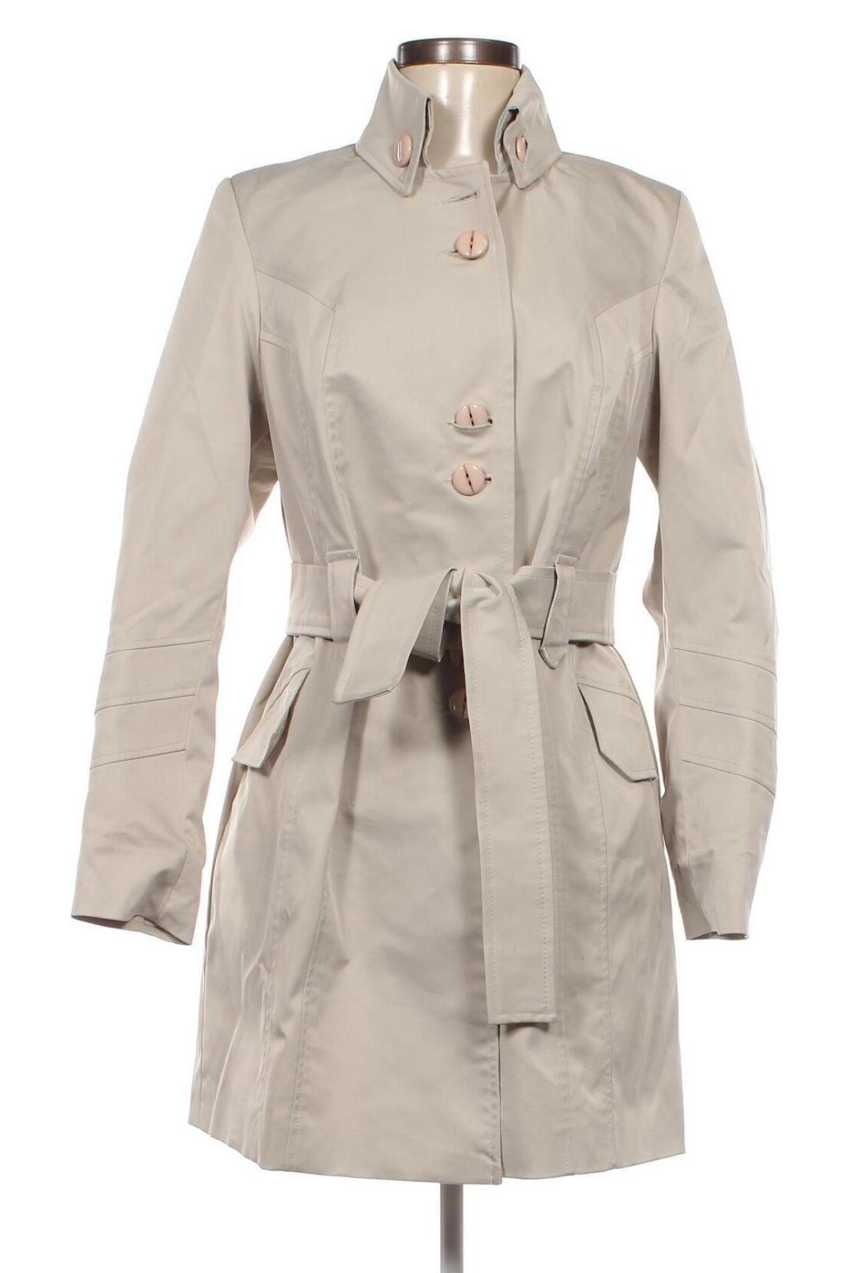 Damen Trenchcoat, Größe M, Farbe Ecru, Preis 24,99 €