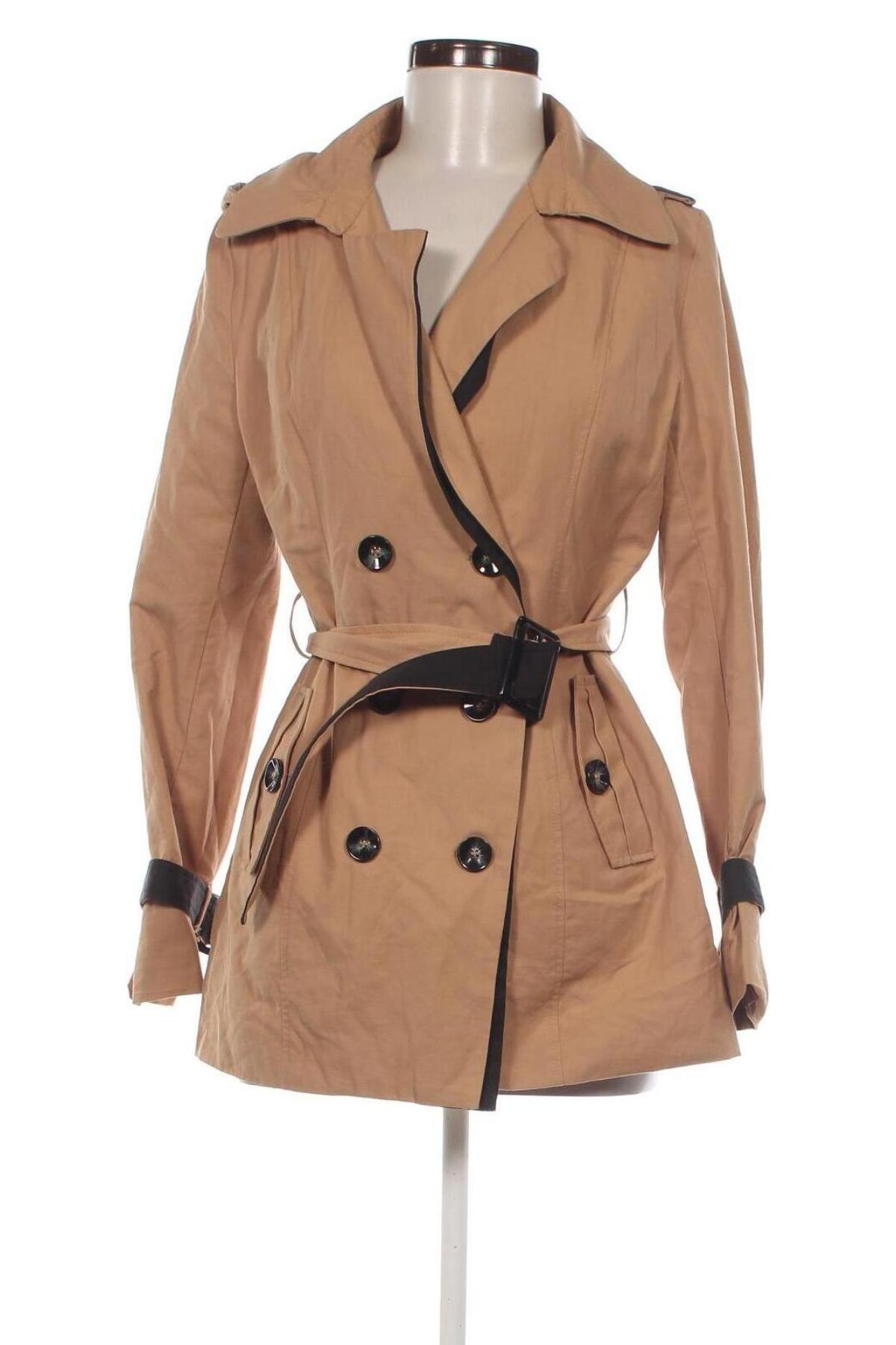 Damen Trench Coat, Größe L, Farbe Beige, Preis € 34,69