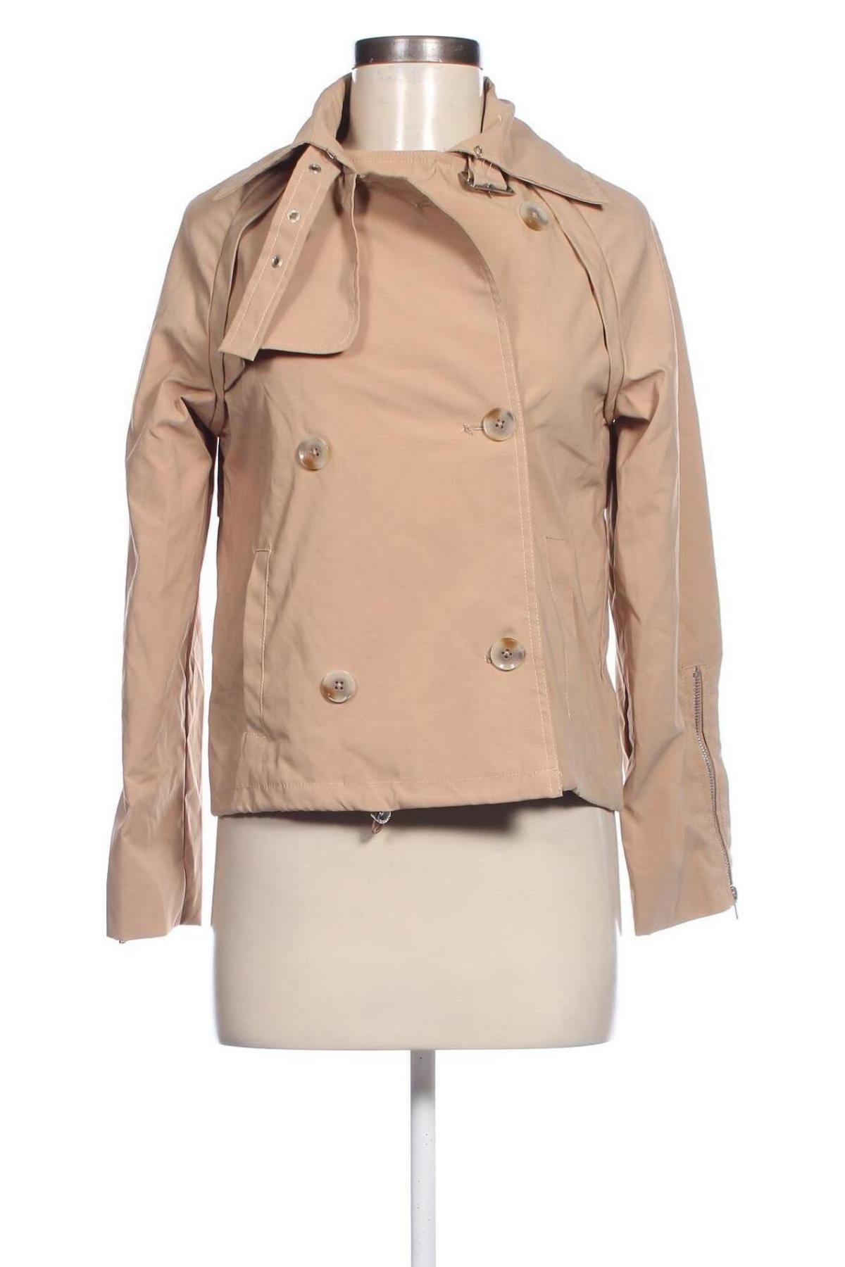 Damen Trenchcoat Amisu, Größe XS, Farbe Beige, Preis 7,49 €