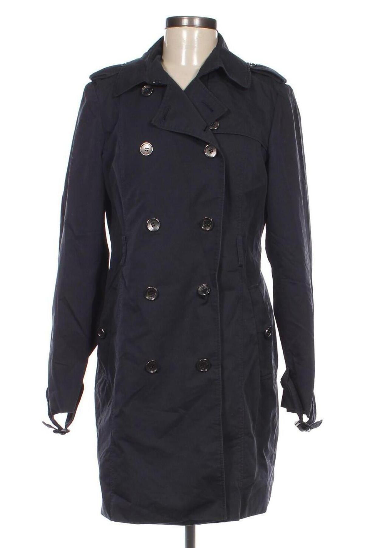 Damen Trenchcoat BOSS, Größe L, Farbe Blau, Preis 128,94 €