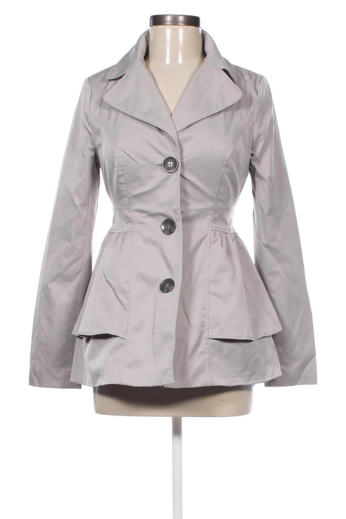 Damen Trench Coat Candie's, Größe S, Farbe Grau, Preis € 19,49