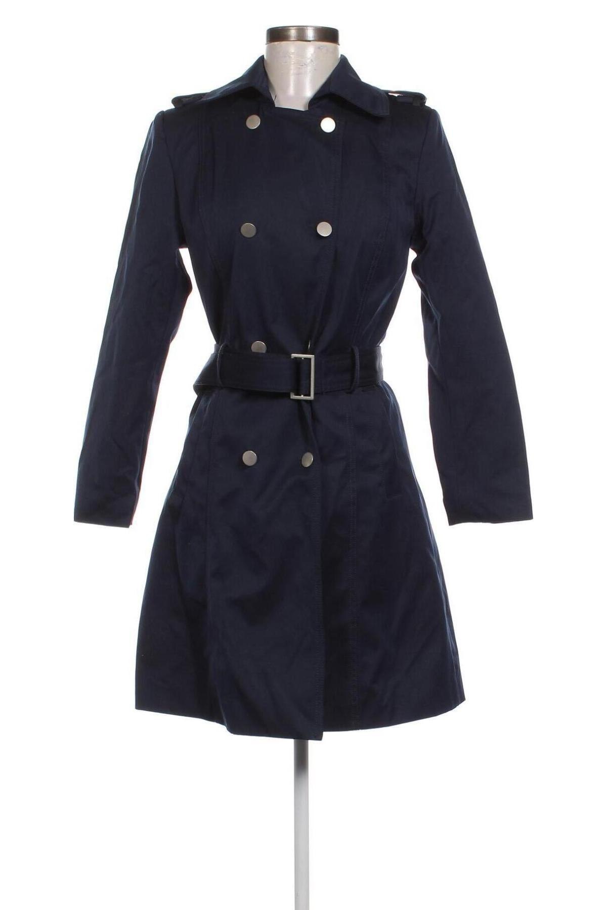 Damen Trench Coat Flame, Größe S, Farbe Blau, Preis € 24,99