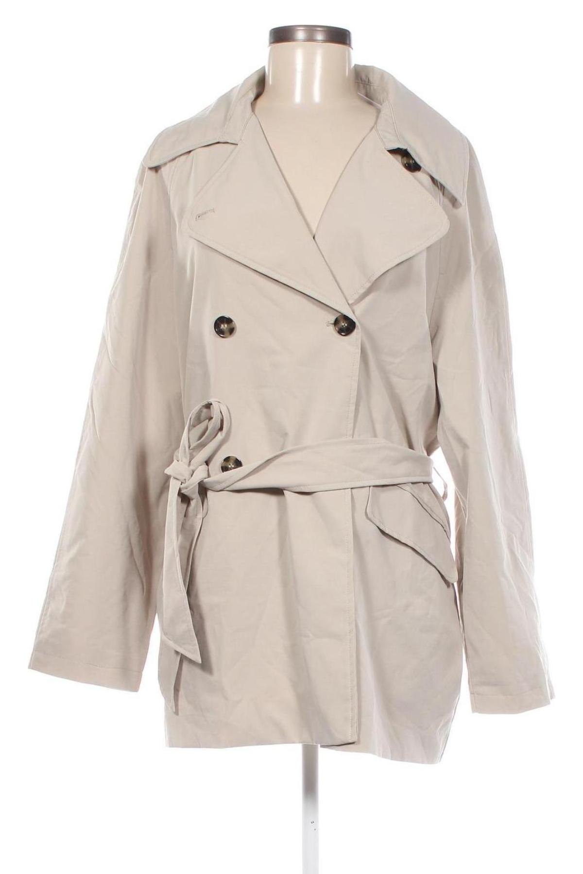 Trench de femei H&M, Mărime M, Culoare Bej, Preț 223,99 Lei