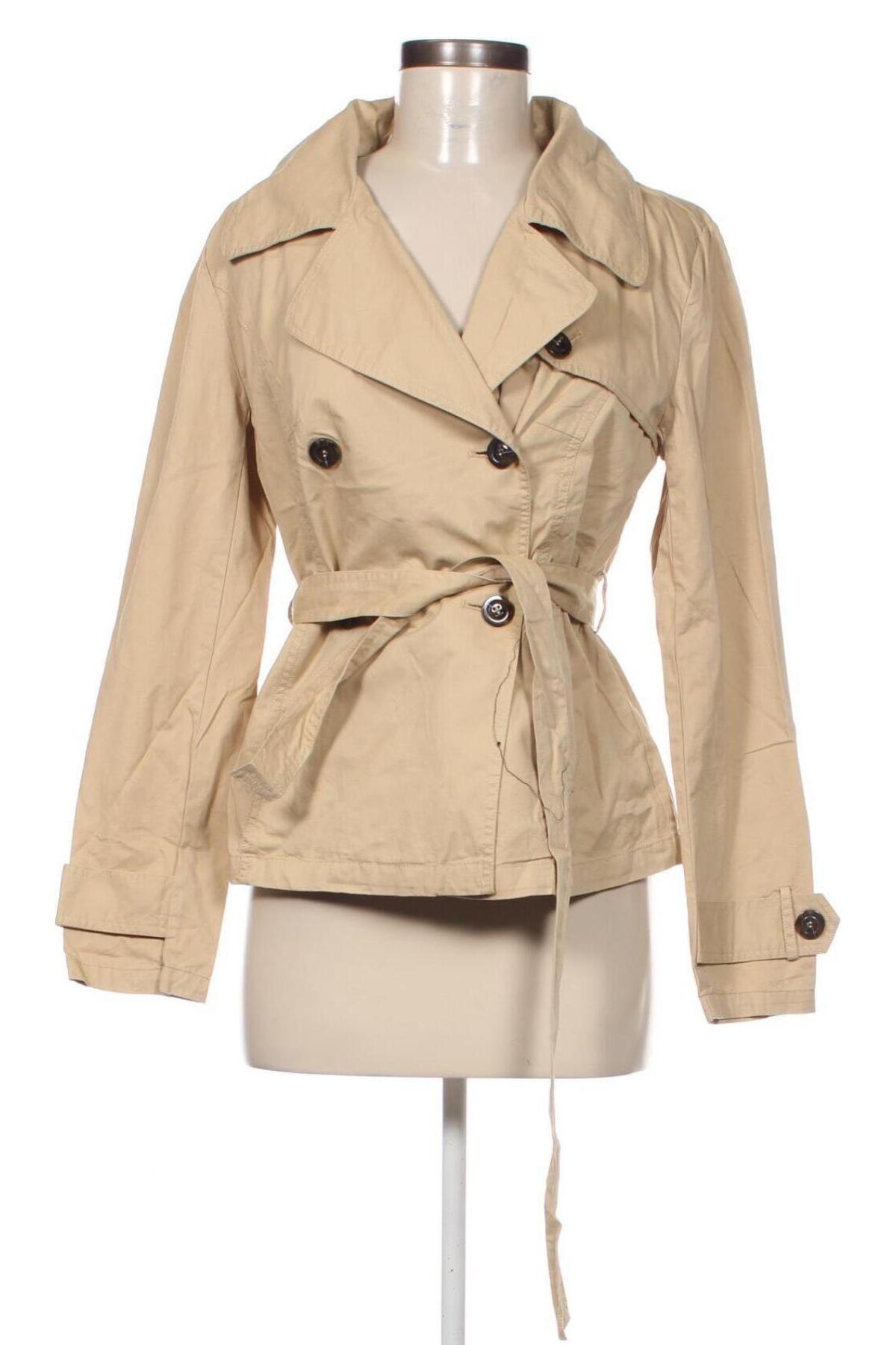 Damen Trench Coat Love Tree, Größe M, Farbe Beige, Preis € 47,99