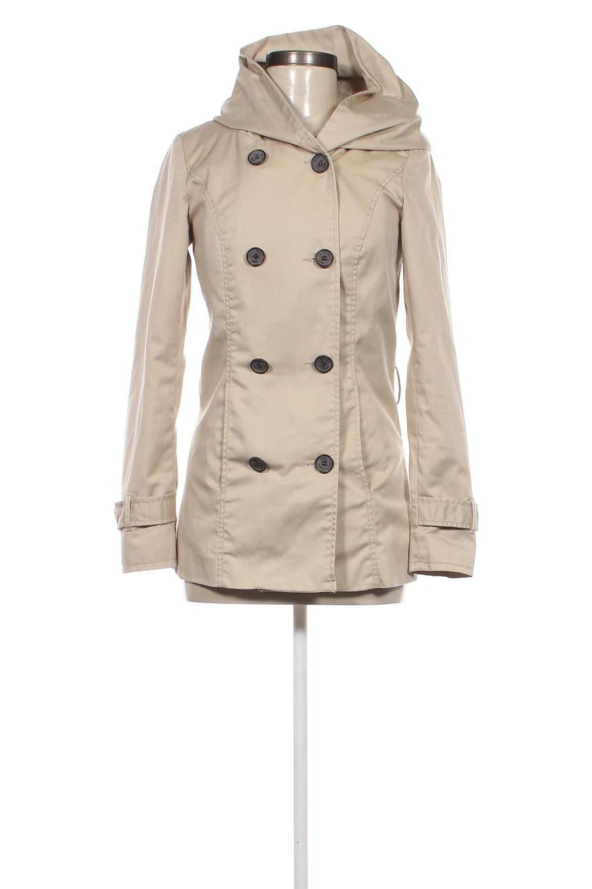 Damen Trenchcoat ONLY, Größe S, Farbe Beige, Preis 15,99 €