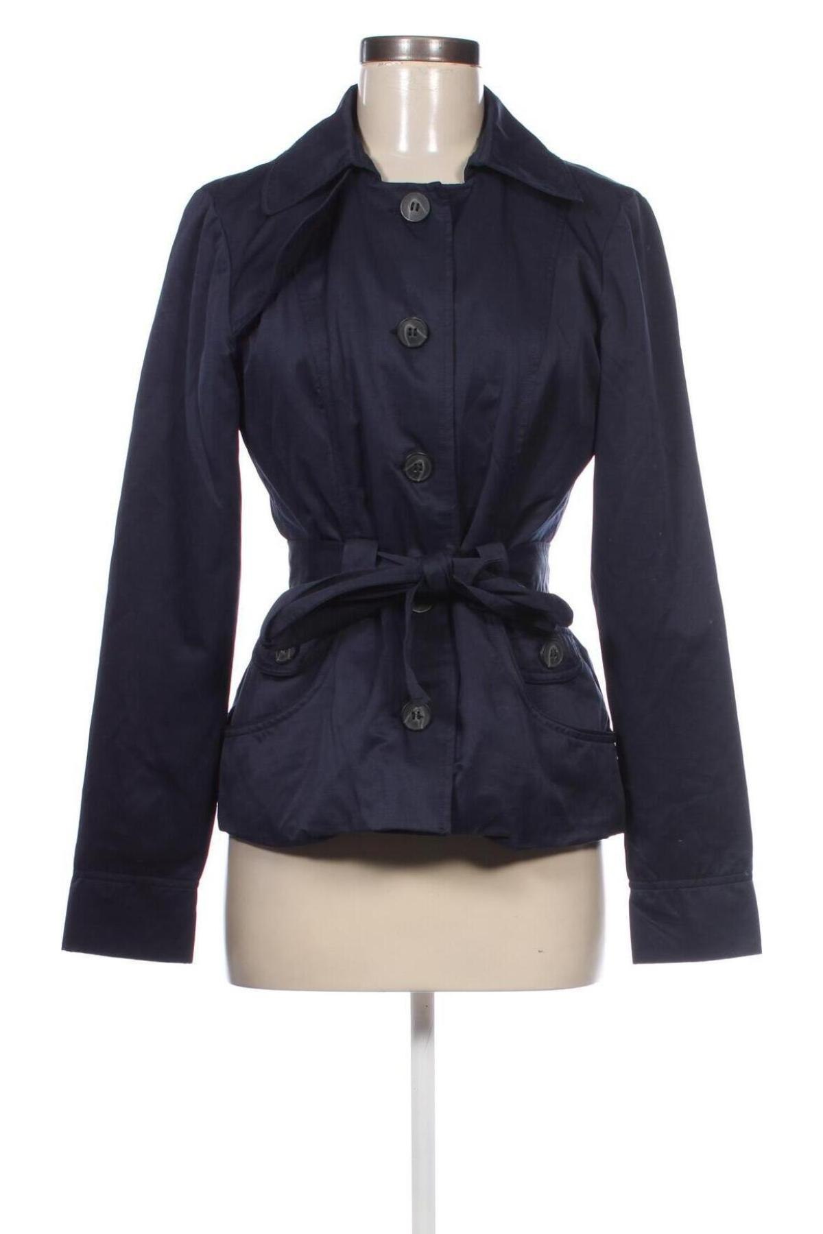 Damen Trenchcoat Vero Moda, Größe M, Farbe Blau, Preis 15,99 €