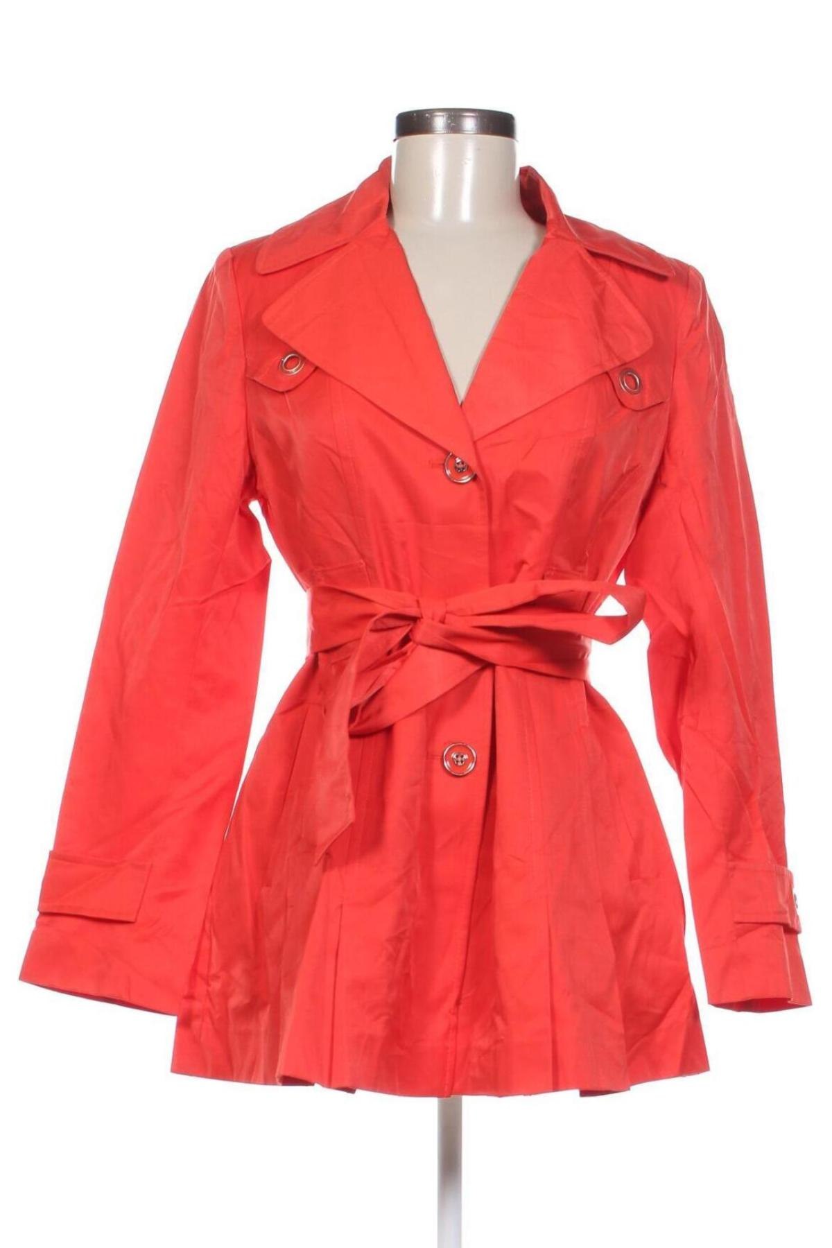 Damen Trench Coat Via spiga, Größe M, Farbe Orange, Preis € 105,49