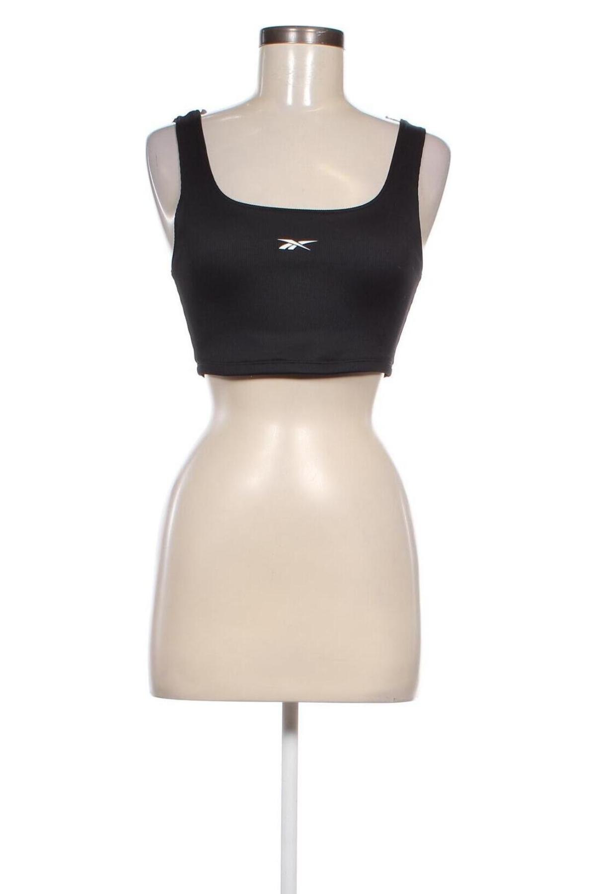 Damen Sporttop Reebok, Größe S, Farbe Schwarz, Preis 10,99 €