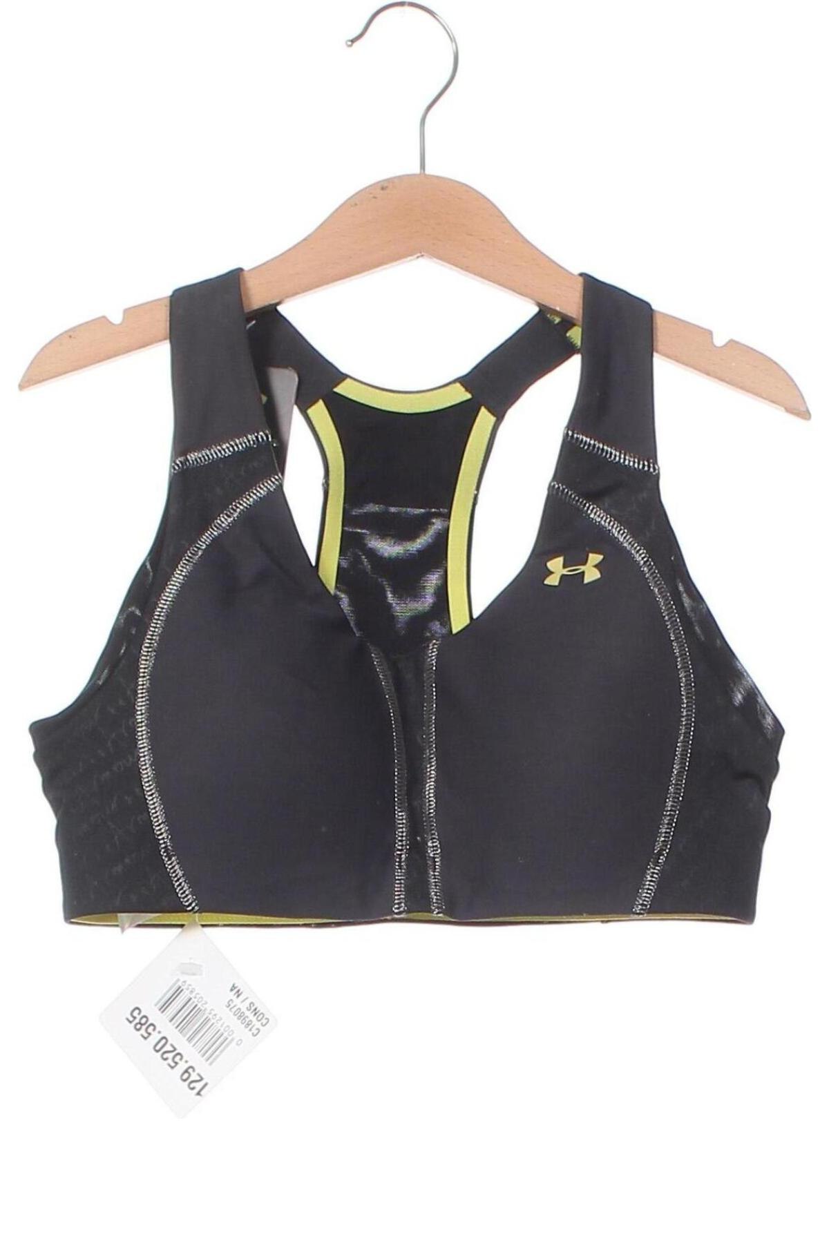 Γυναίκειο αθλητικό τοπ Under Armour, Μέγεθος XS, Χρώμα Μαύρο, Τιμή 28,99 €