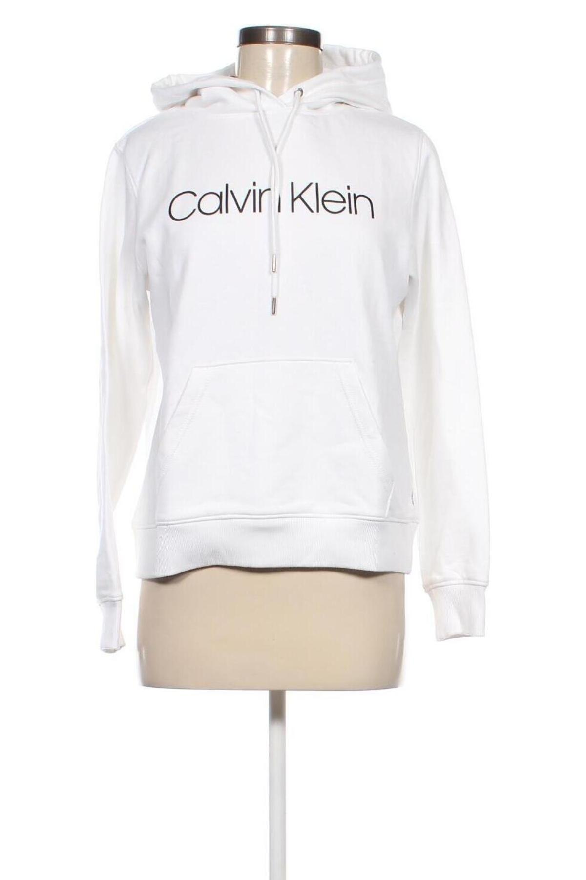 Γυναικείο φούτερ Calvin Klein, Μέγεθος M, Χρώμα Λευκό, Τιμή 41,94 €